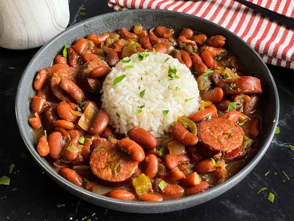 1024x768 Slow Cooker Red Beans and Rice't Sweat The Recipe