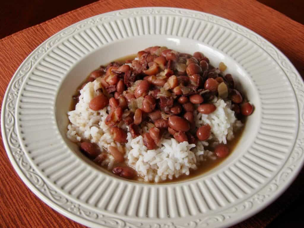 1024x768 Red Beans and Rice Own Sweet Thyme
