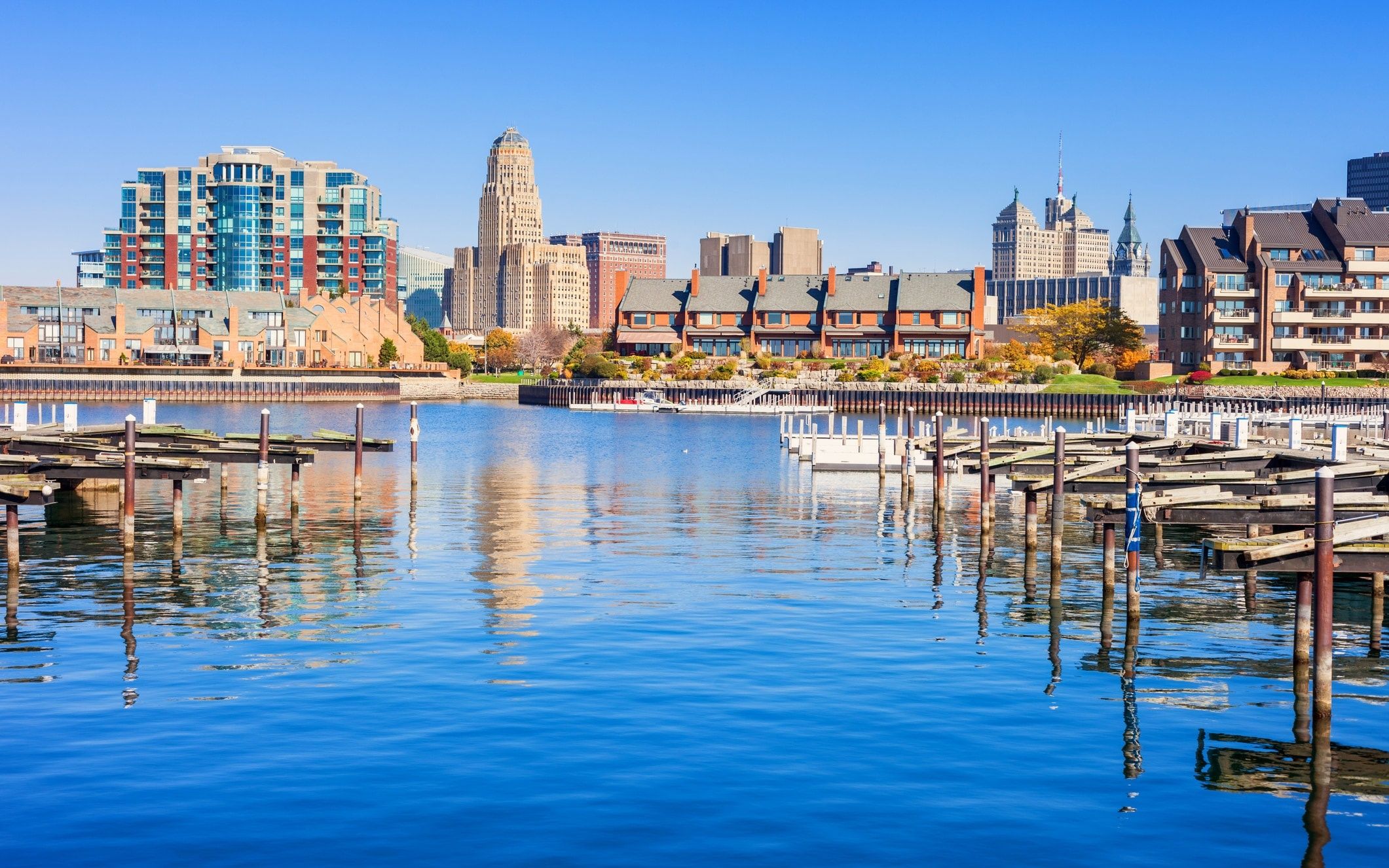 2121x1326 Buffalo Skyline Wallpaper