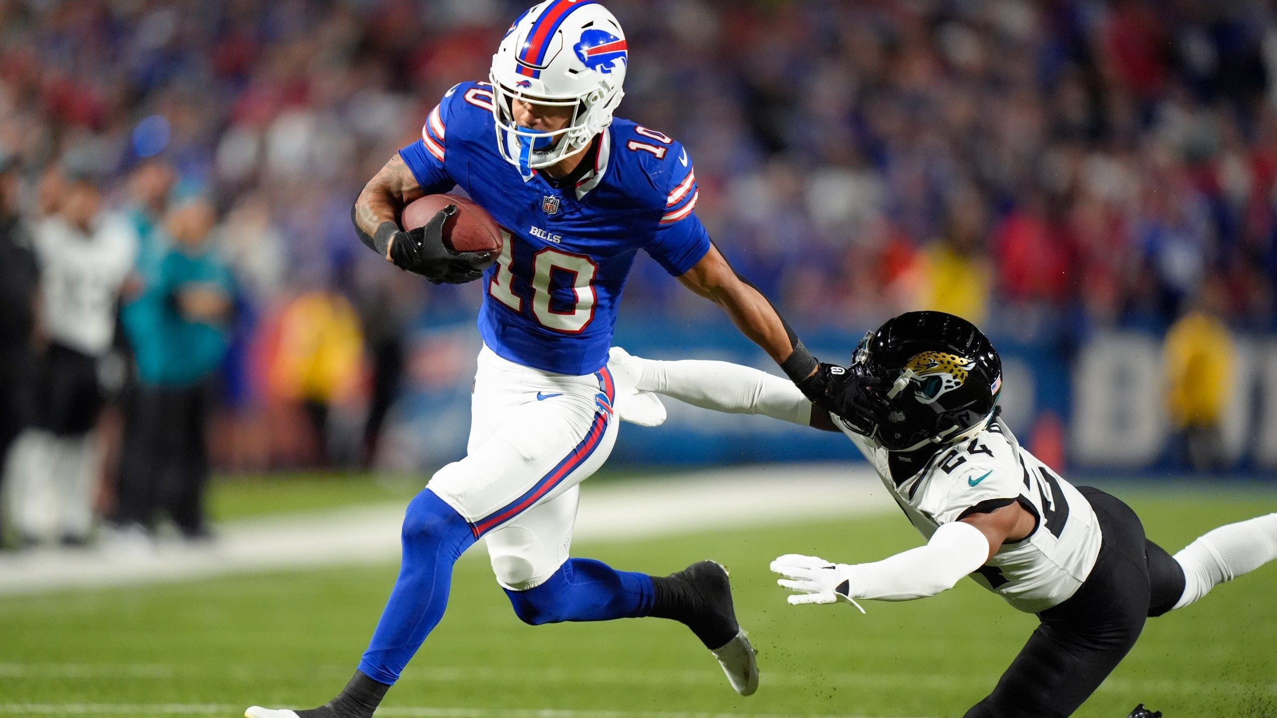 2560x1440 Bills WR Khalil Shakir, DT Austin Johnson and safety Taylor Rapp ruled out against Texans. WRIC ABC 8News