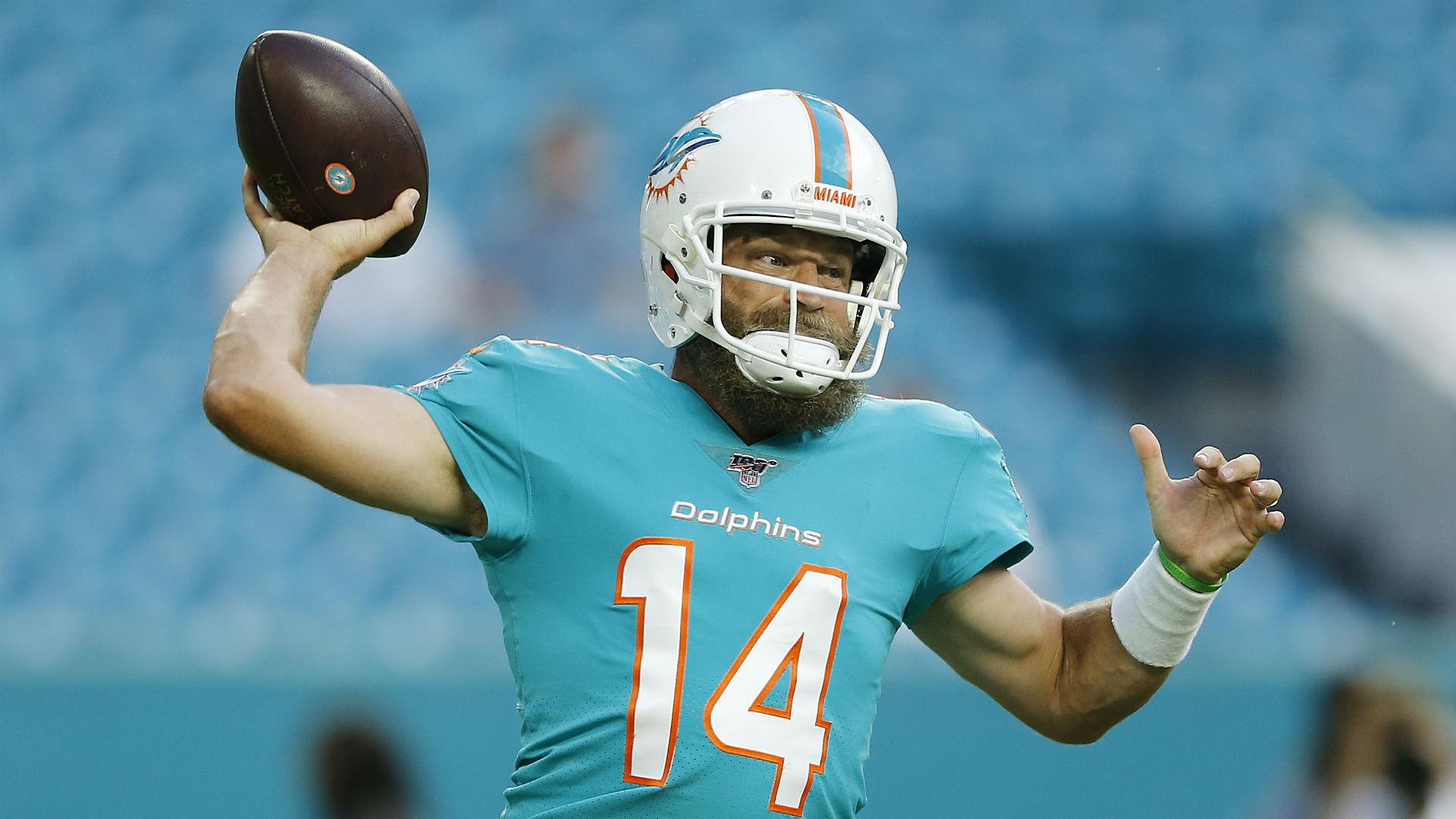 1920x1080 Ryan Fitzpatrick already Tua Tagovailoa's 'biggest cheerleader, ' but ready to lead by example in 2020