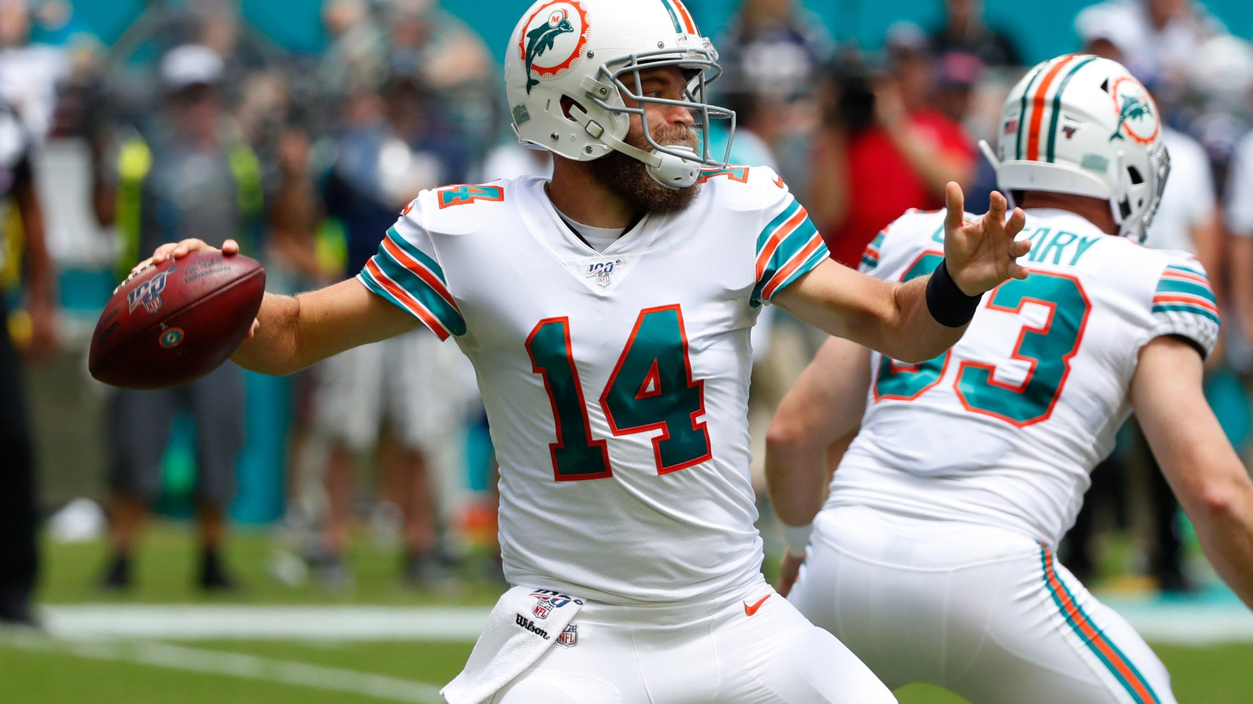 2560x1440 Fitzpatrick to start for Dolphins at Buffalo on Sunday