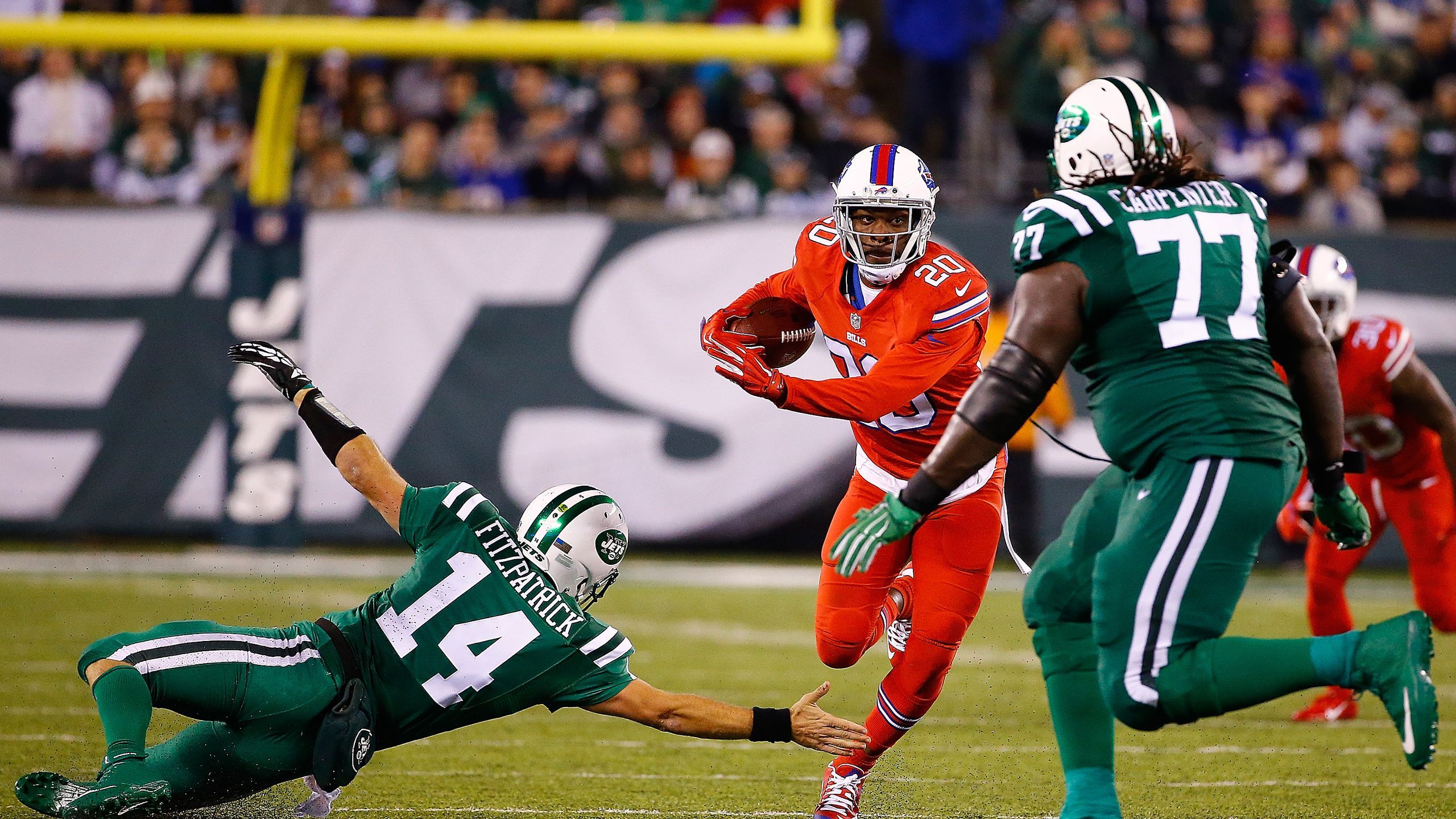 2560x1440 Thursday Night's Jets Bills Game Was A Disaster For The Colorblind