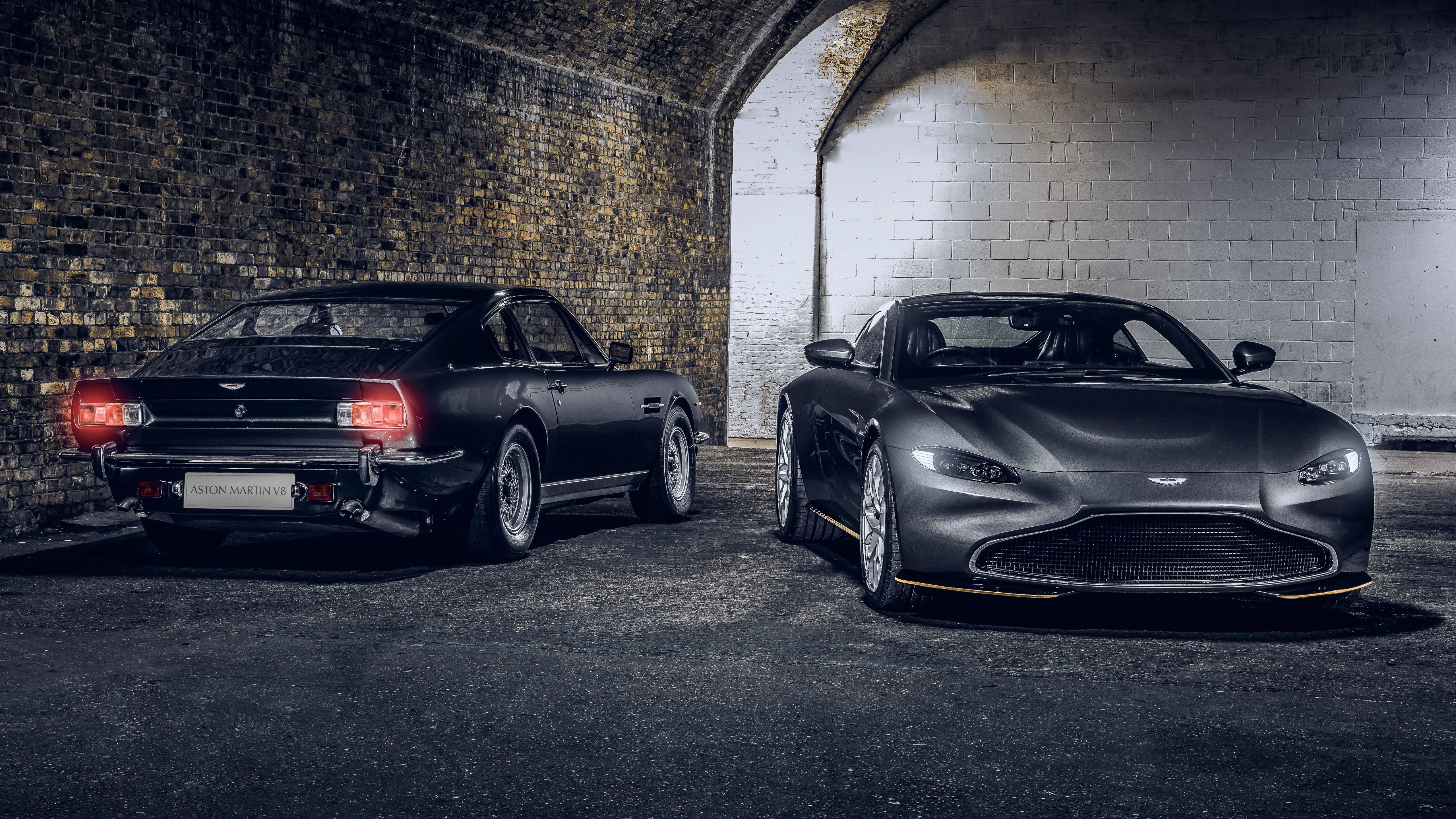 5120x2880 Aston Martin V8 Wallpaper 4K, Aston Martin Vantage 007 Edition