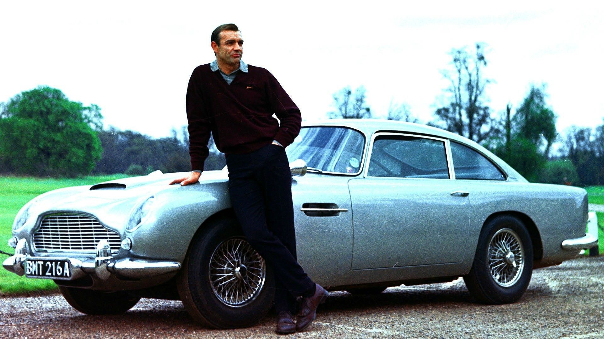 1920x1080 movies sean connery james bond car aston martin db5 007 Wallpaper HD / Desktop and Mobile Background