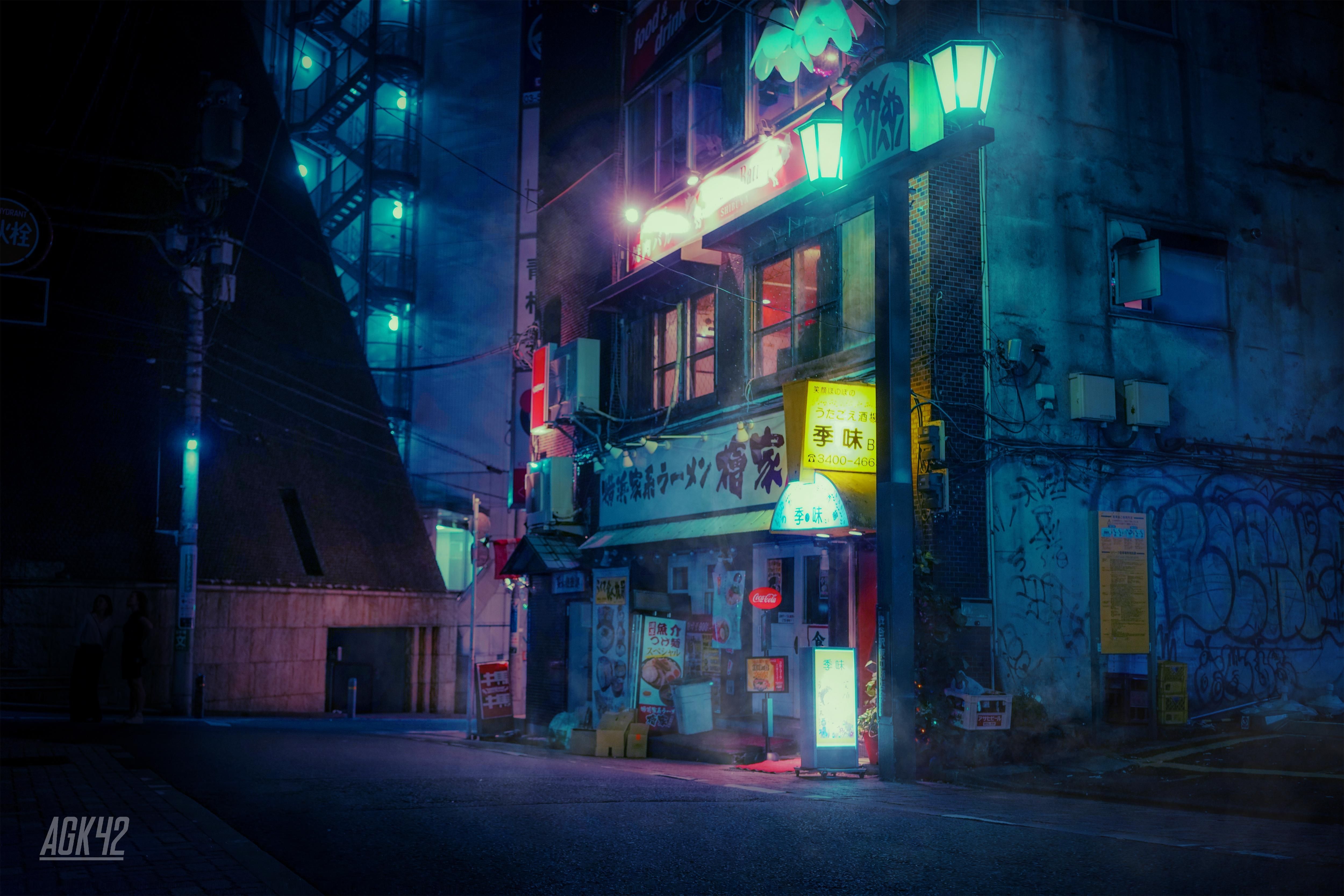 5000x3335 Ramen Shop Wallpaper