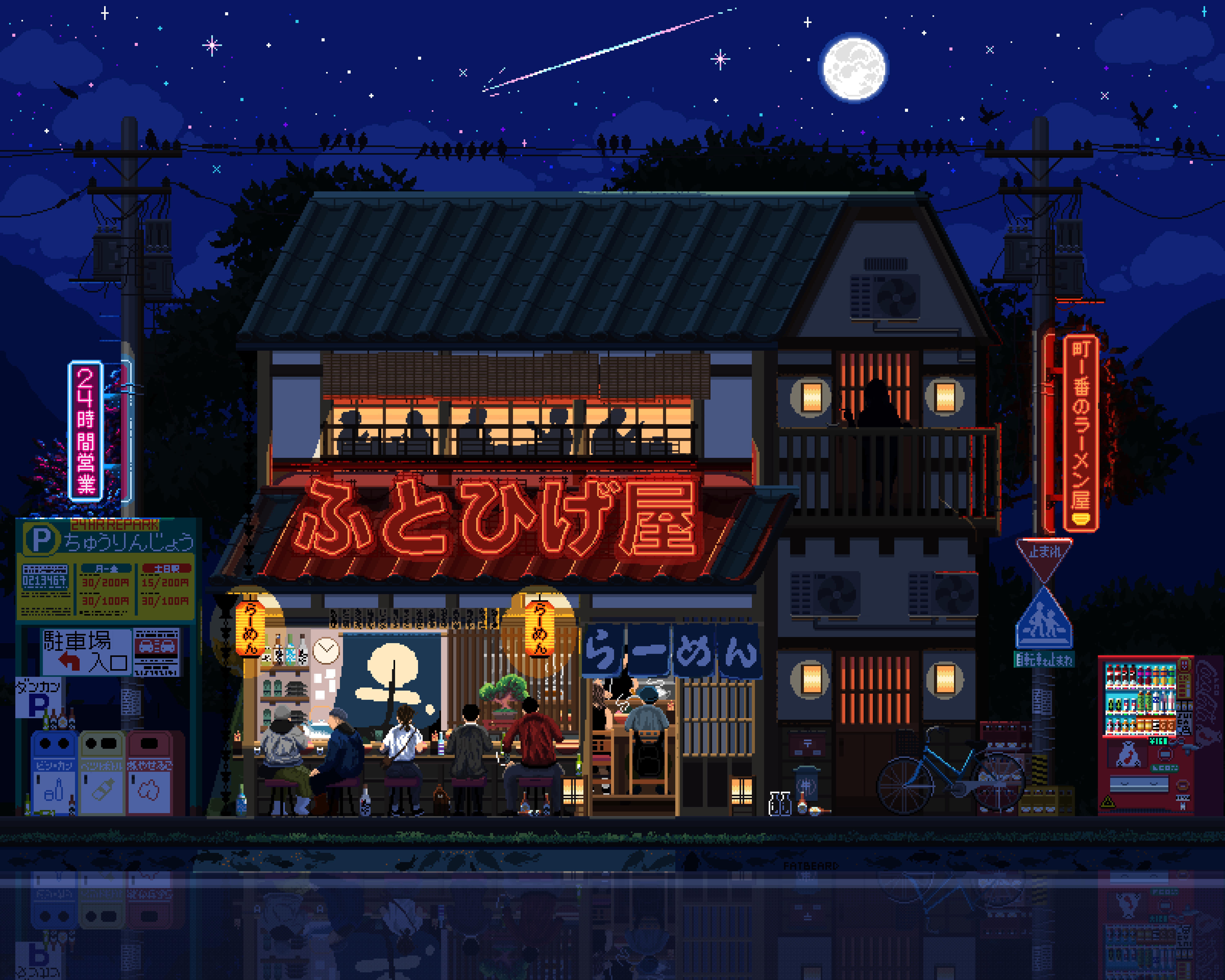 8000x6400 My own Ramen shop