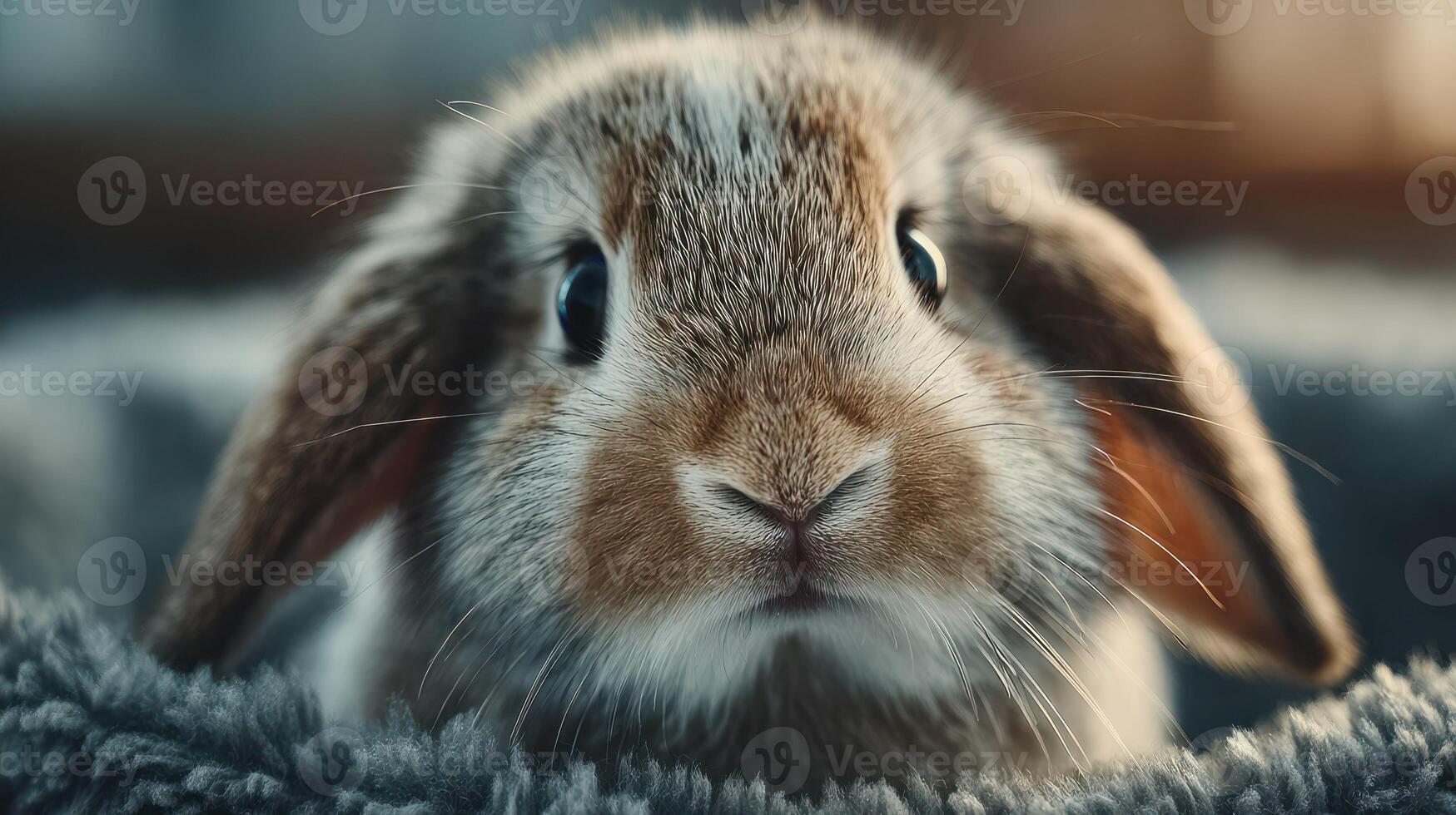 1749x980 Close up portrait of an adorable floppy ear rabbit