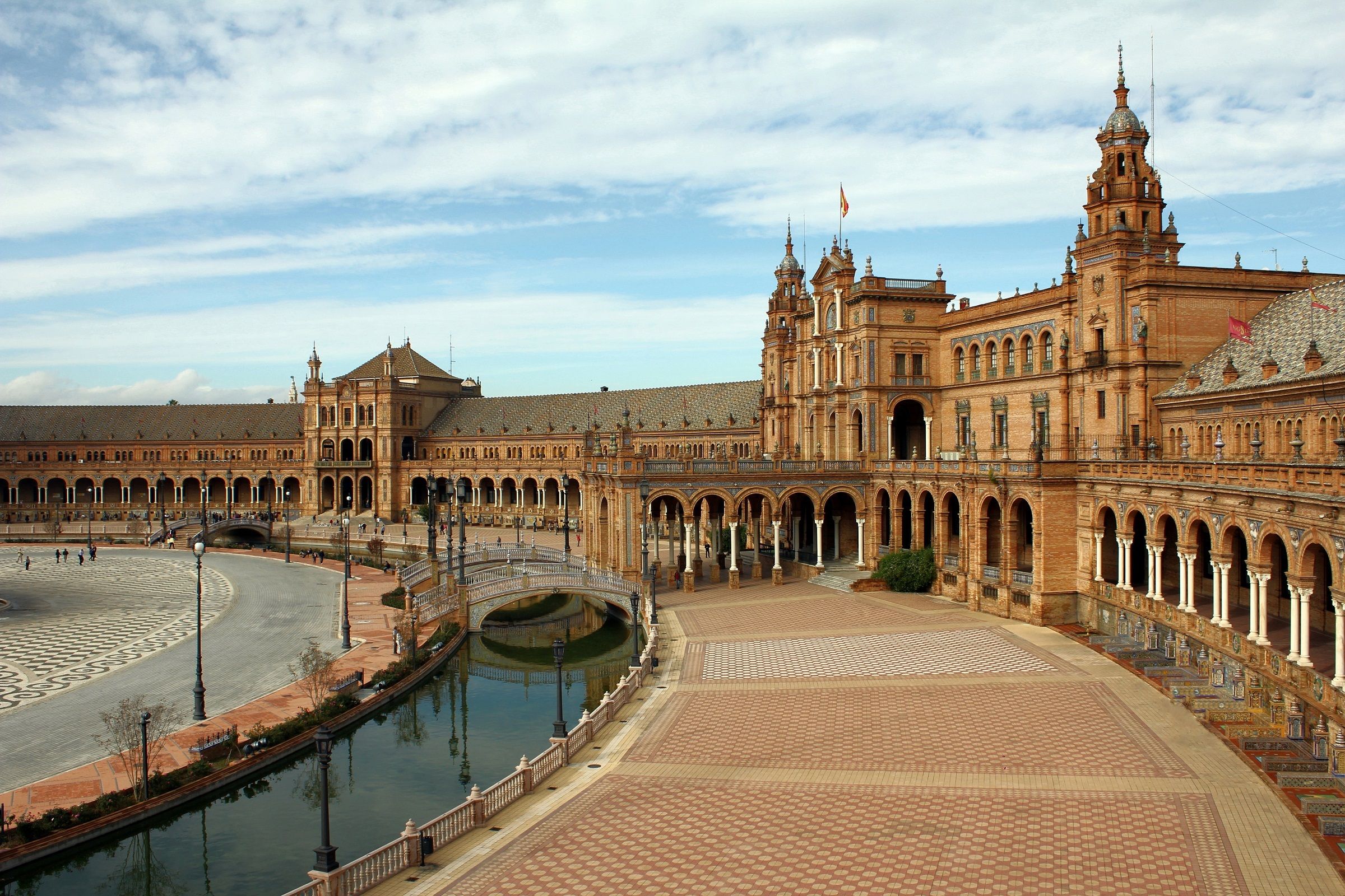 2400x1600 Plaza De España Wallpaper and Background: Free HD Download