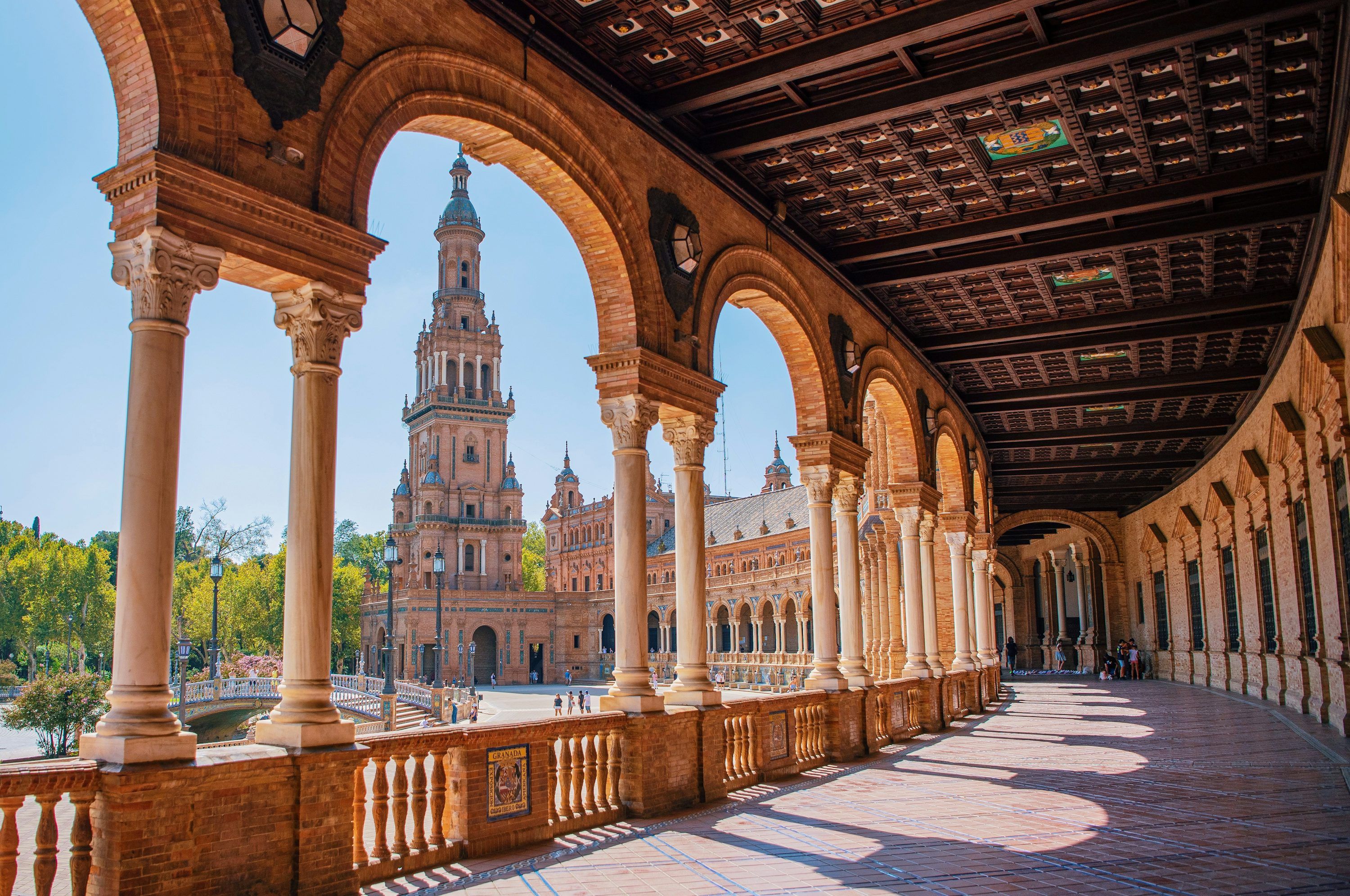 3000x1991 Plaza De Espana Picture. Download Free Image