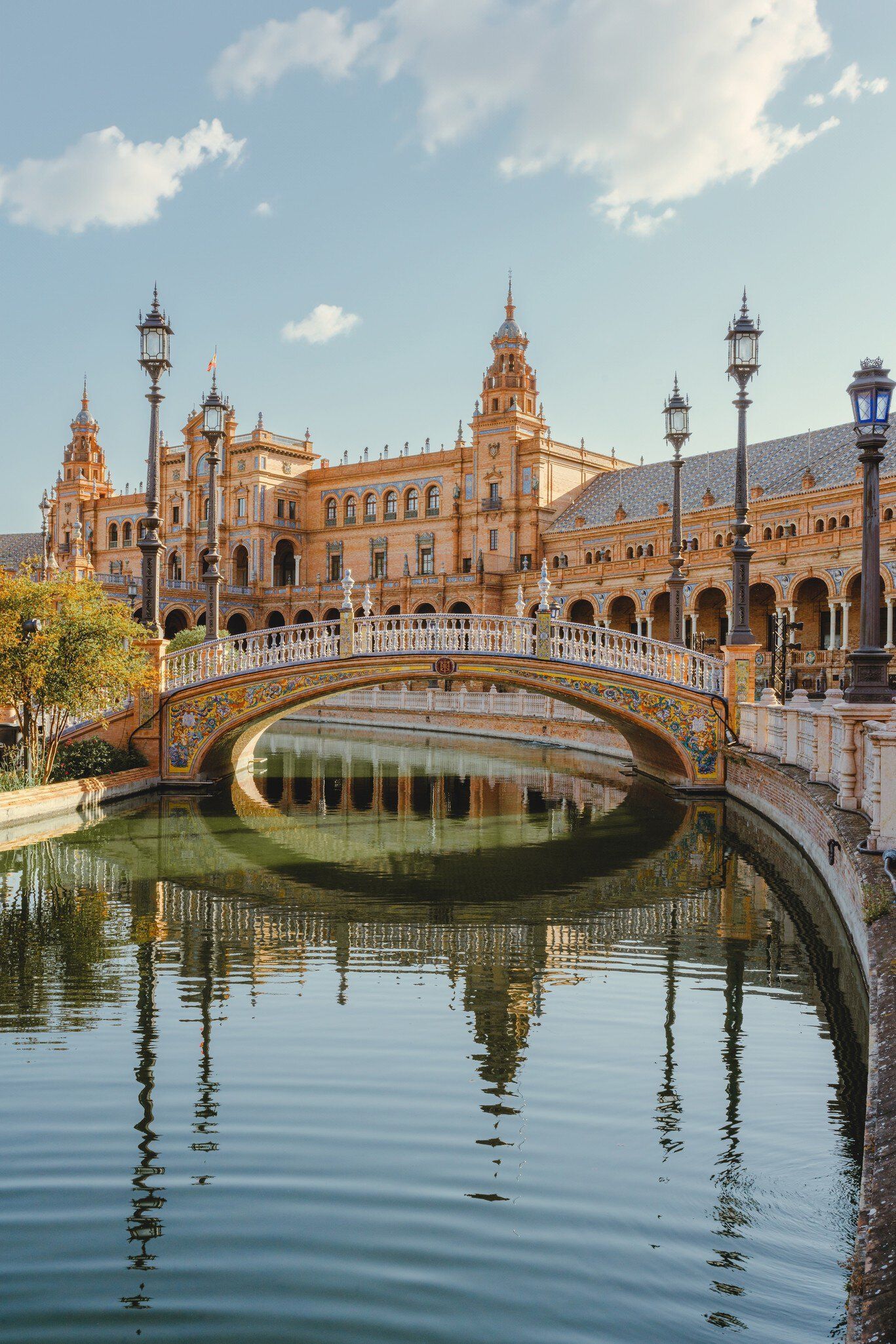 1367x2050 Plaza de España. Seville, Spain