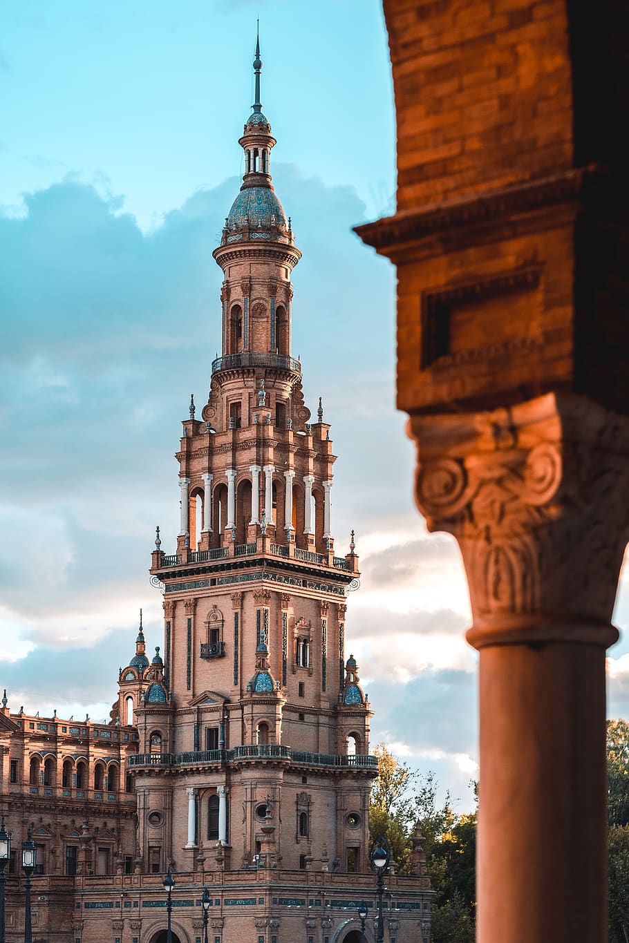 910x1365 Plaza de españa 1080P, 2K, 4K, 5K HD wallpaper free download