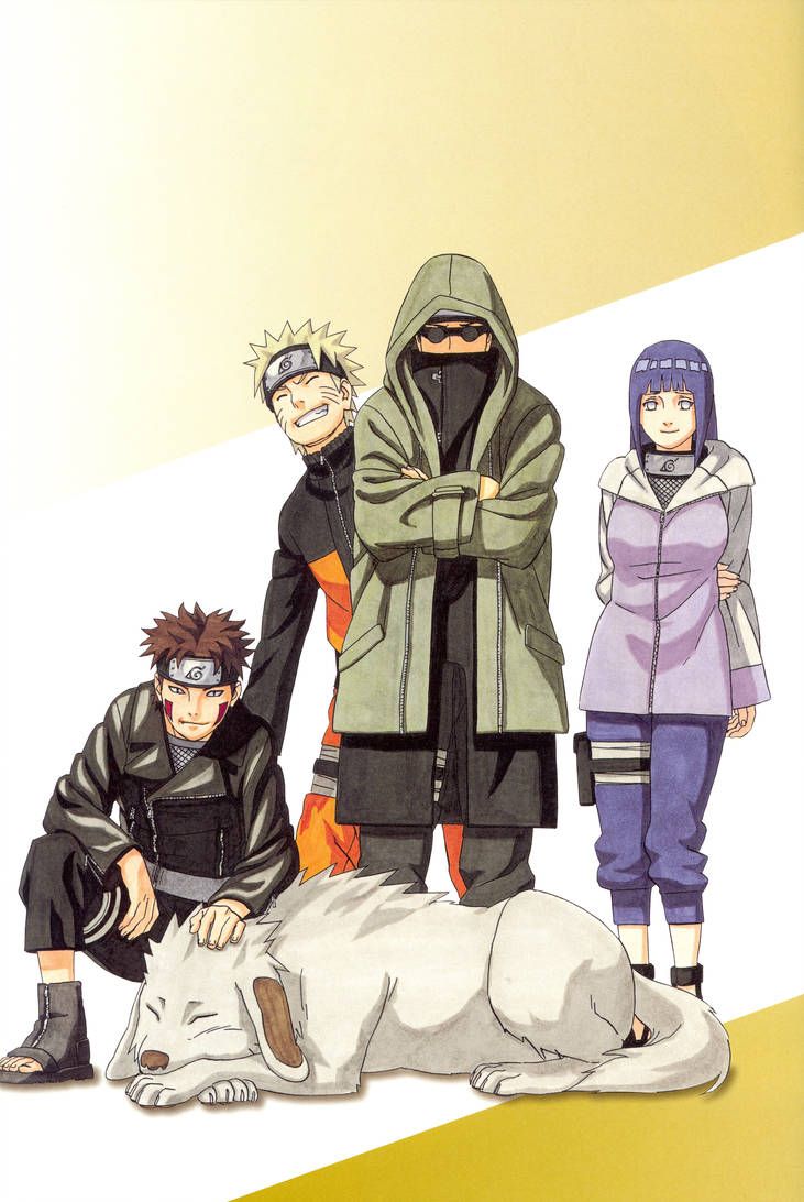 731x1092 Naruto and Team 8