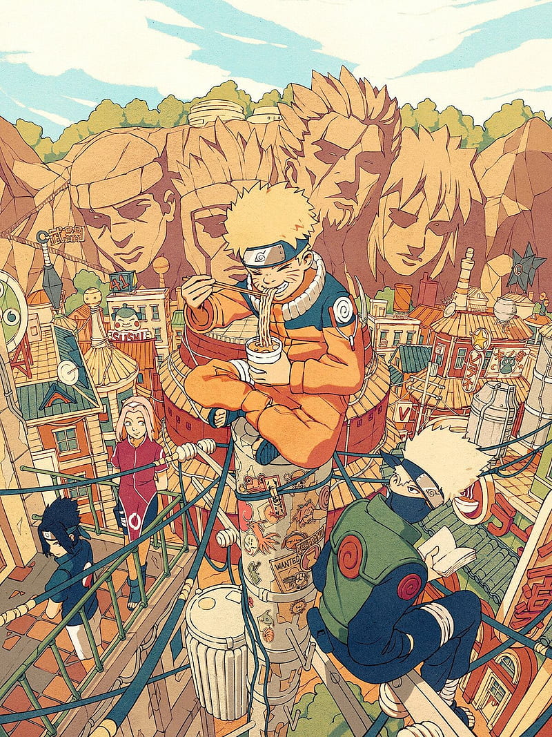 800x1067 Naruto Team HD wallpaper