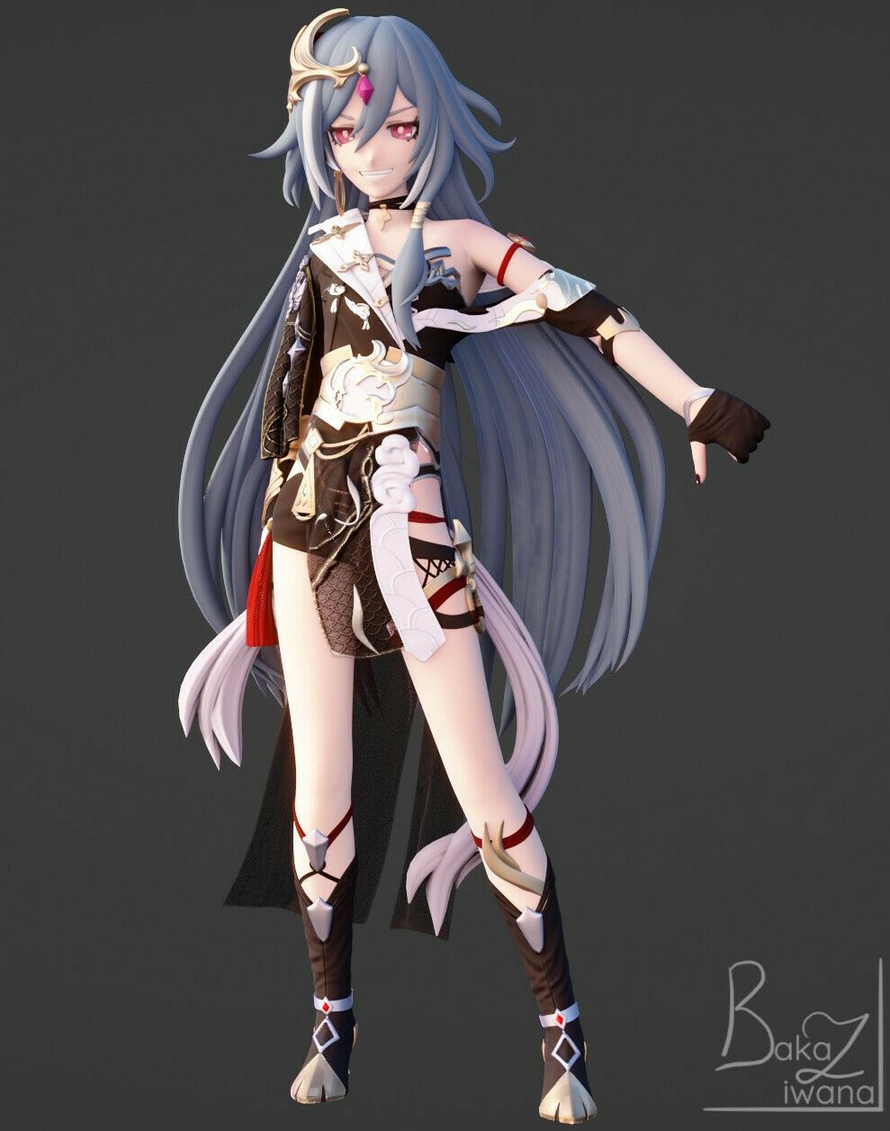 989x1257 Herrscher of Sentience (Honkai Impact 3rd) model by Bakajiwana [624b2ab]