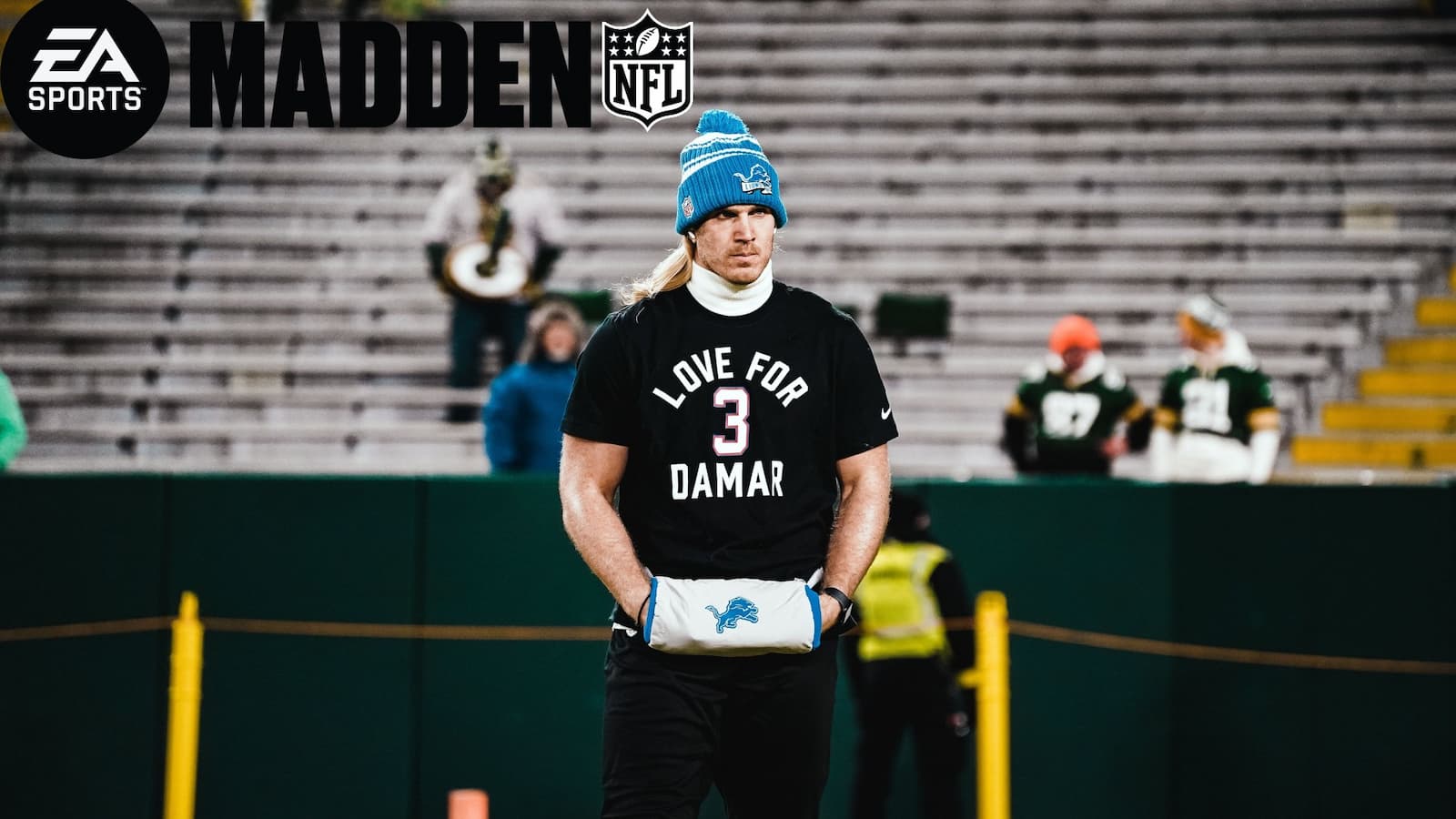 1600x900 Detroit Lions linebacker doesn't like how Madden 24 team hands out player ratings