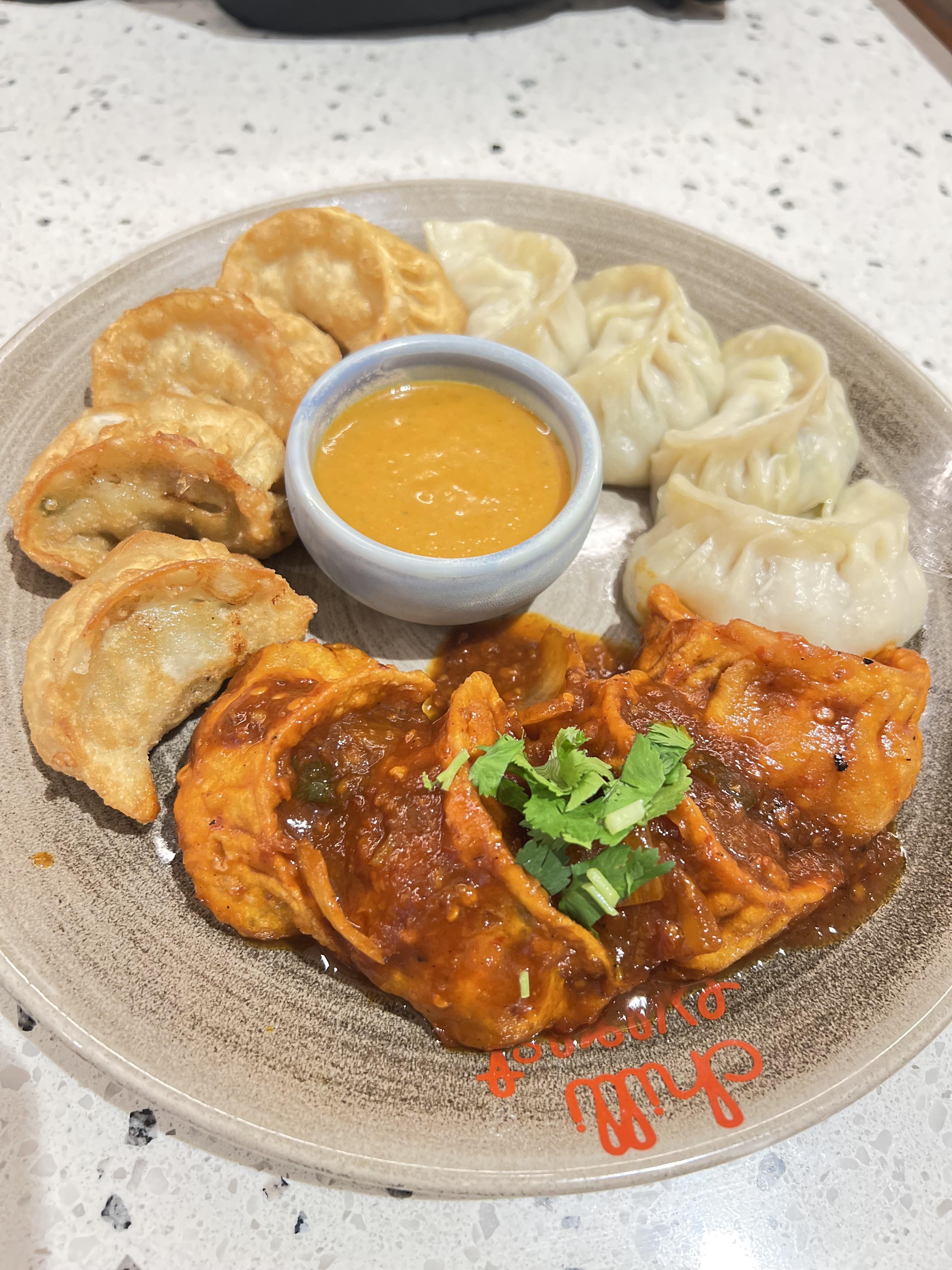 3024x4032 I ate Chicken Momo Platter for lunch