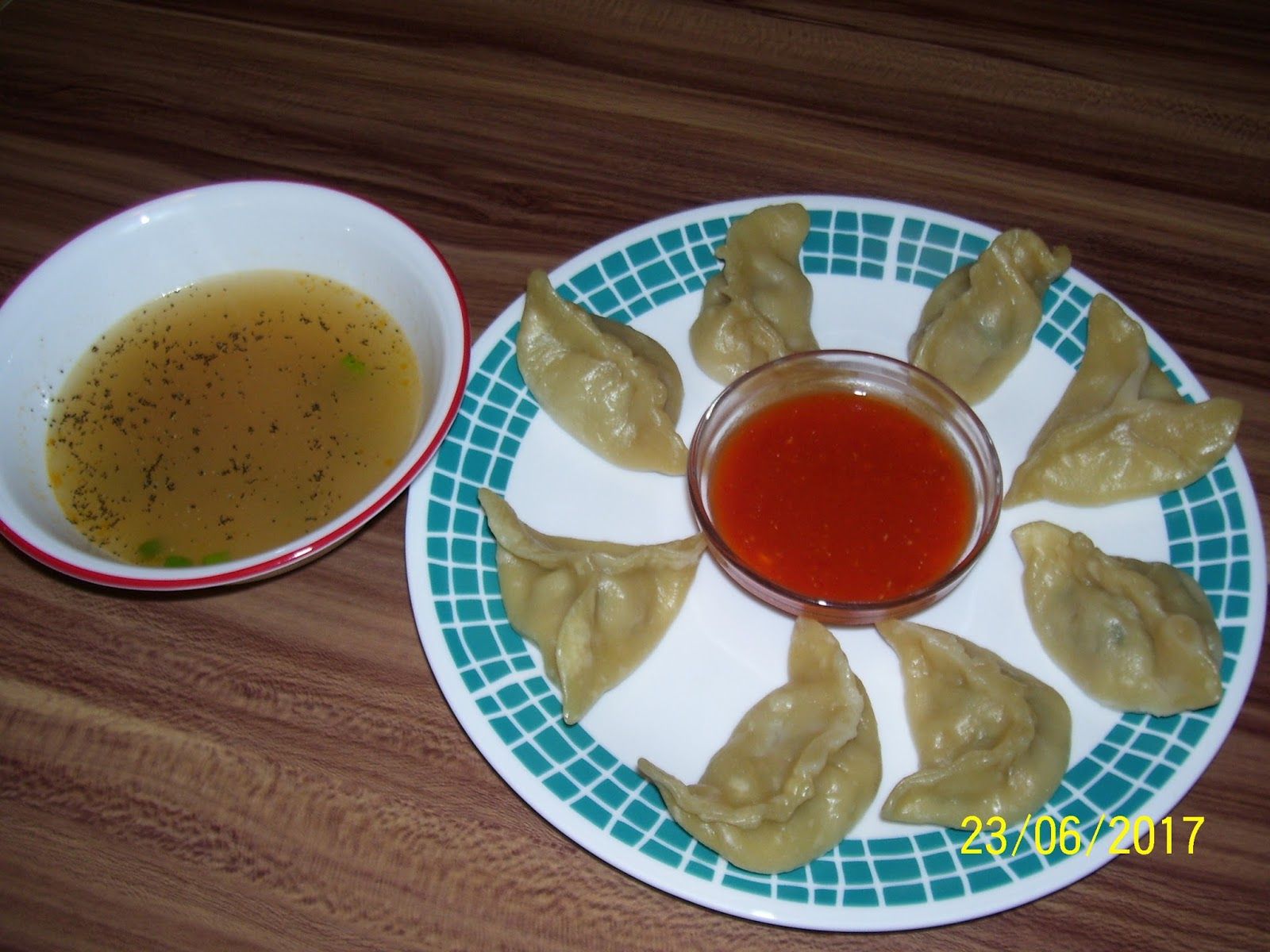 1600x1200 Kitchen With a Purpose: Nepali Steamed Chicken Momo with Dipping Sauce