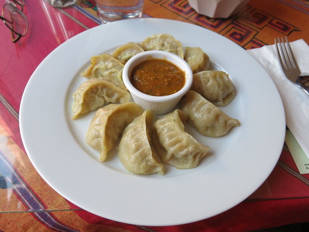 1024x768 Chicken Momos at Red Chilli Restaiurant