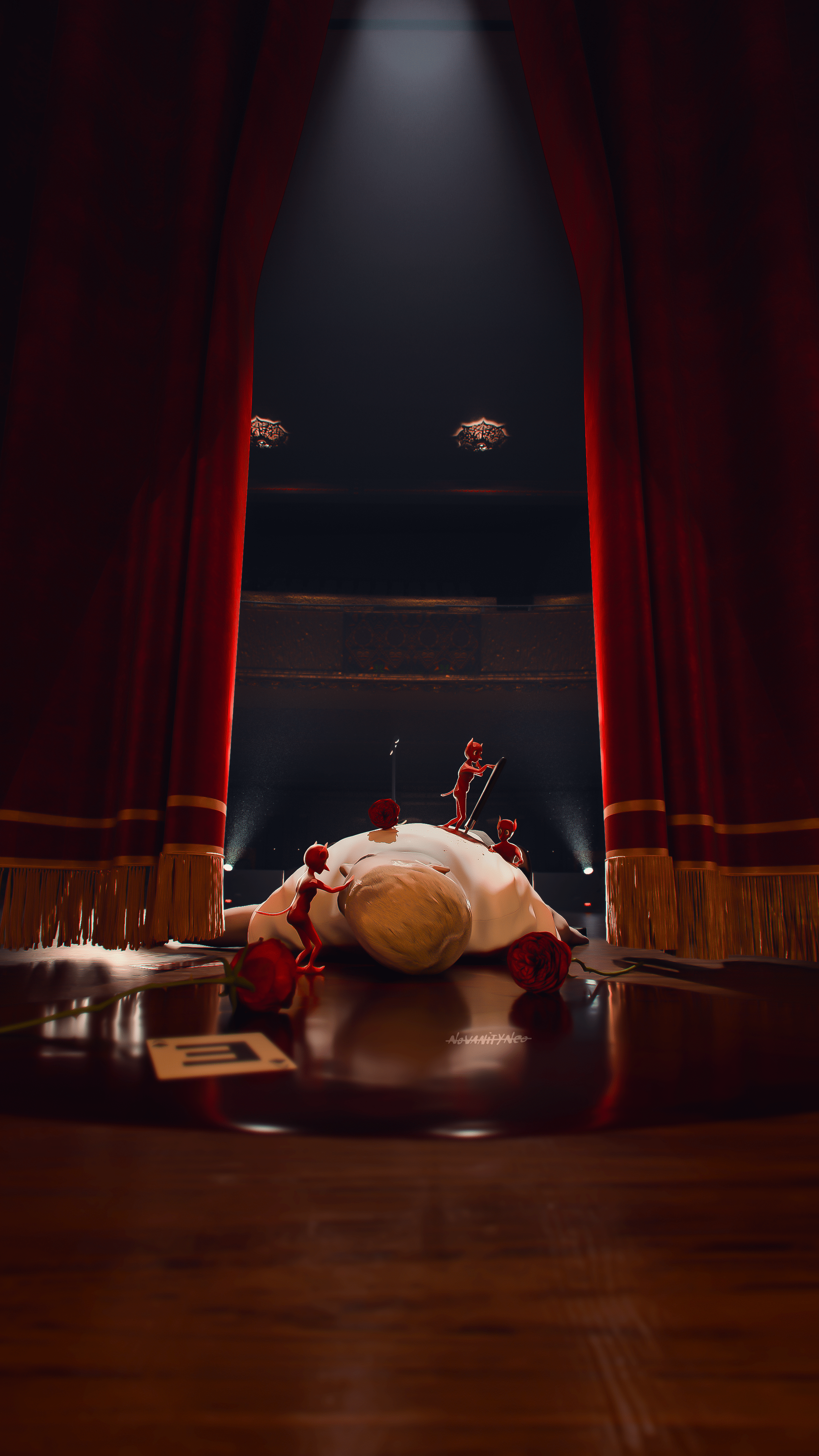 2160x3840 Mobile wallpaper of my The Death Of Slim Shady concept cover art