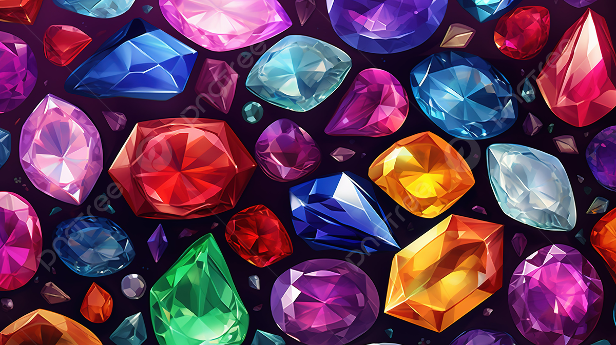 1200x673 Colorful Texture Seamless Pattern Of Amethyst Topaz Quartz Diamonds Ruby Sapphire Crystal And Emerald Gemstones, Ruby, Sapphire, Gem Background Image And Wallpaper for Free Download