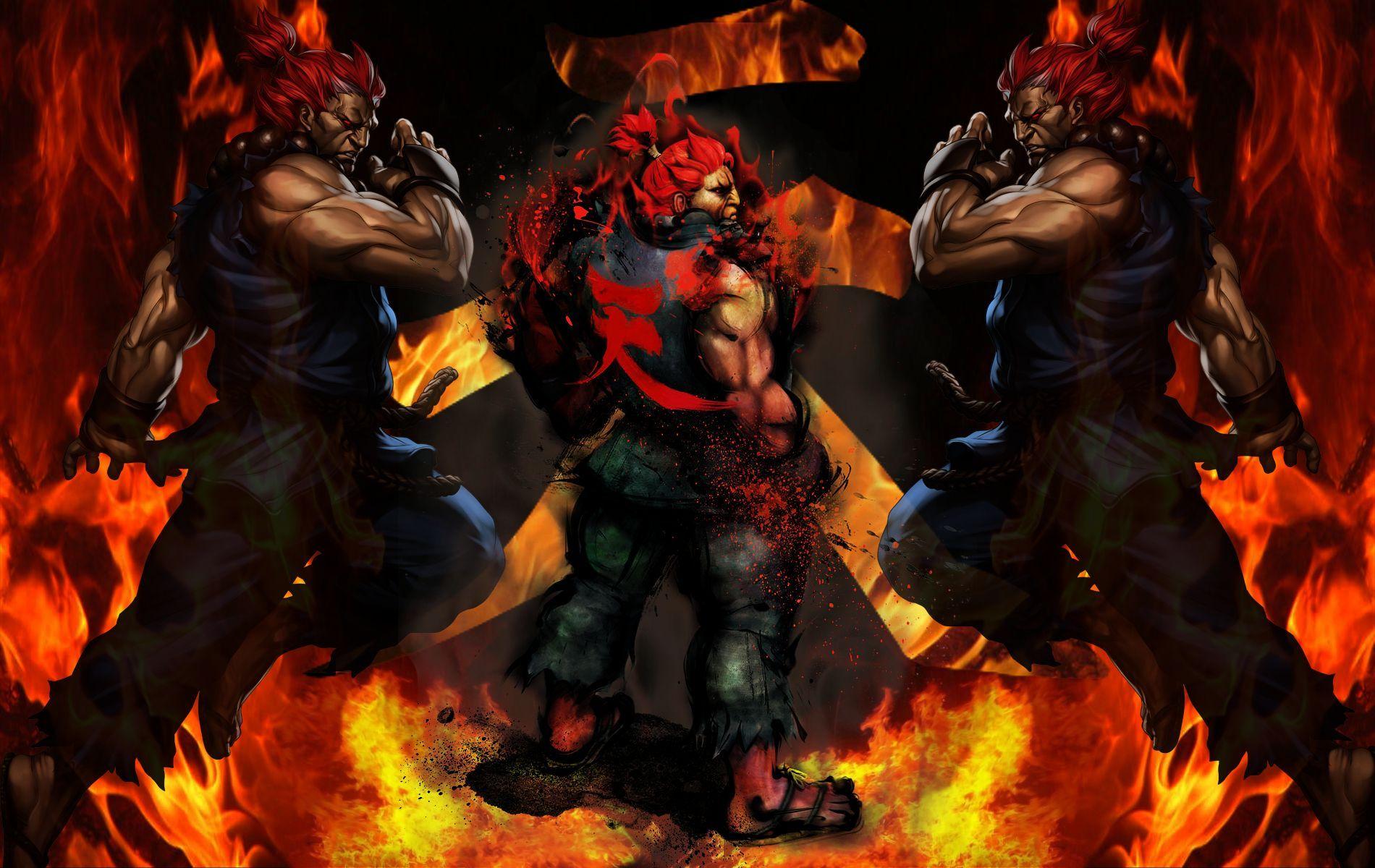 Akuma Street Fighter wallpapers for desktop download free Akuma Street  Fighter pictures and backgrounds for PC  moborg