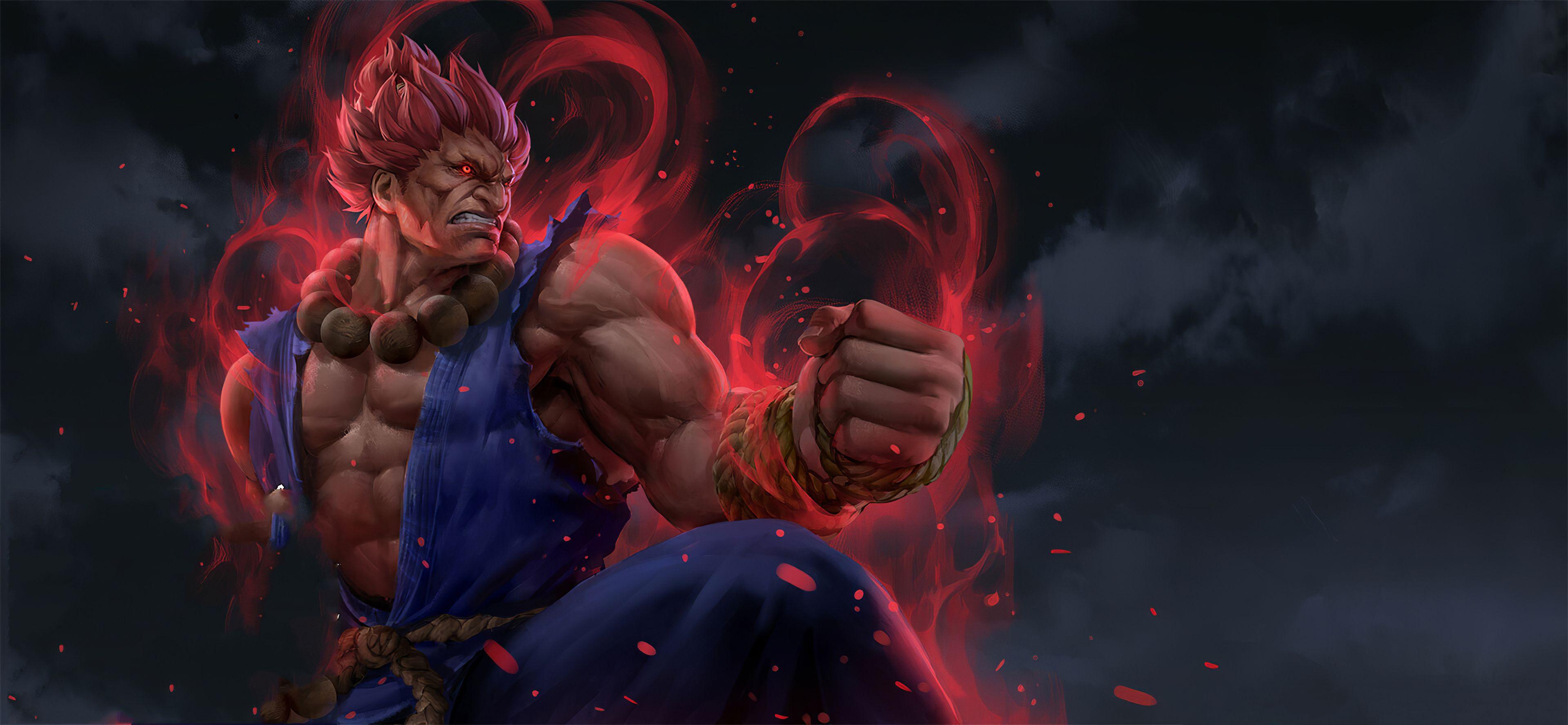 Street Fighter Akuma Wallpapers - Top Free Street Fighter Akuma ...