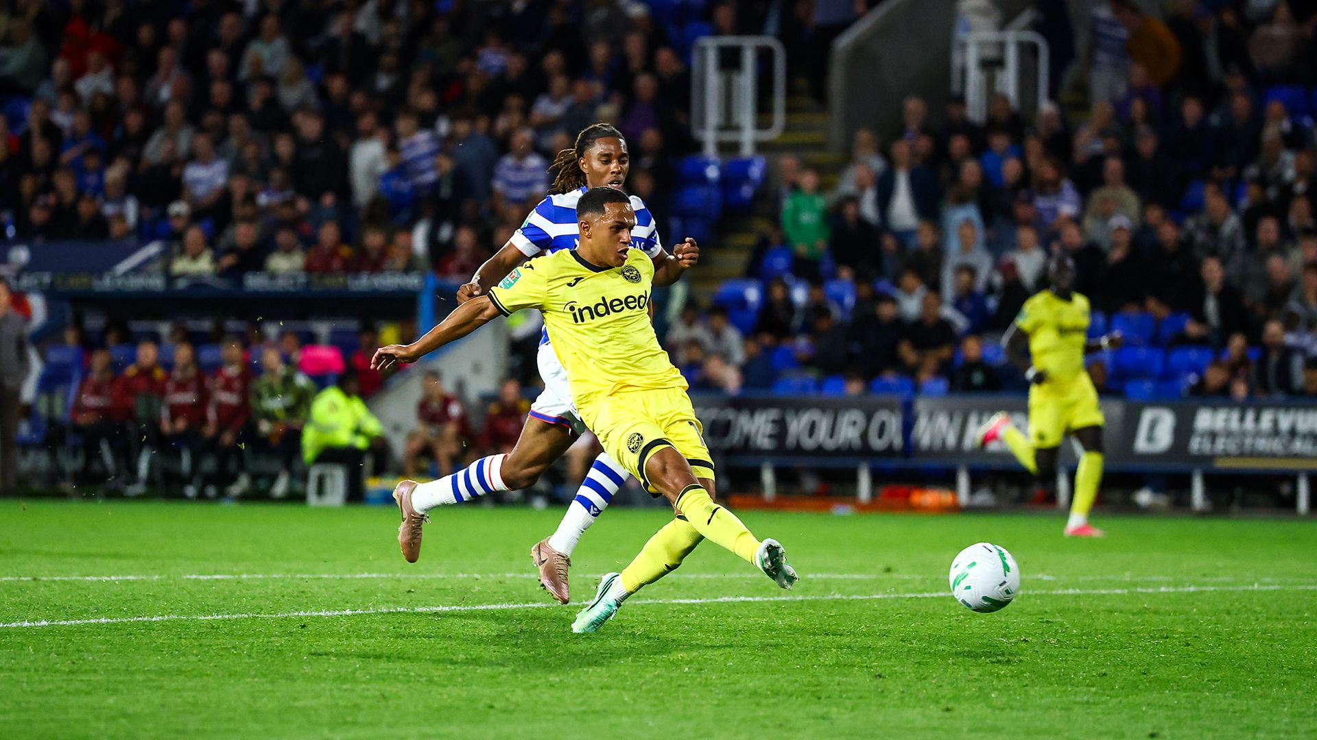 1920x1080 Reading 1 Brentford 2: Fábio Carvalho marks comeback with goal as Bees progress to Carabao Cup round four