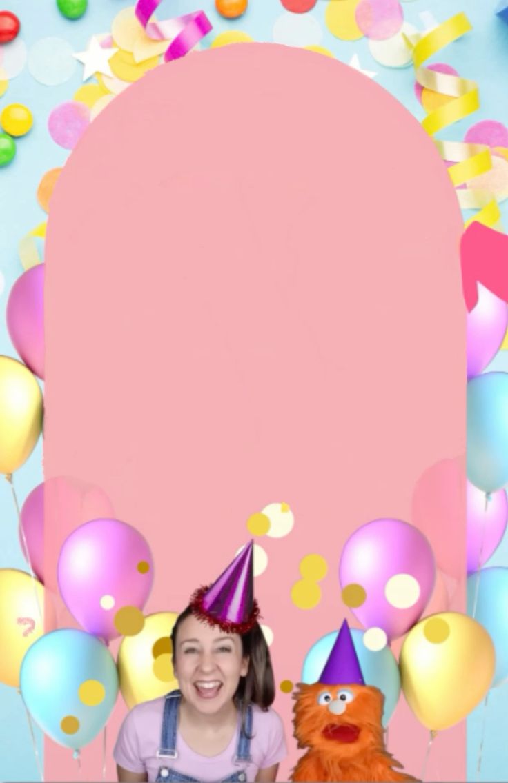 736x1135 Blank girls mrs Rachel birthday invitation