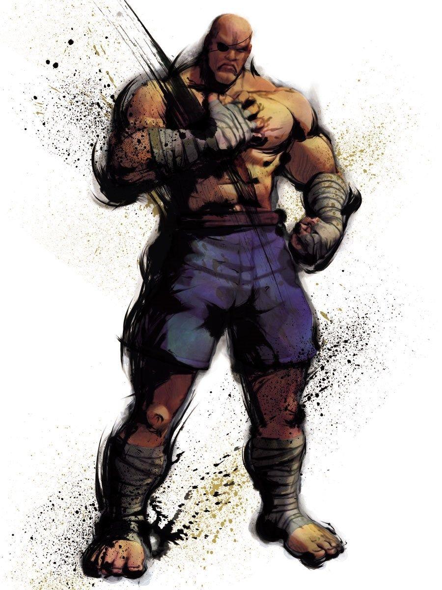 900x1200 Sagat Wallpaper