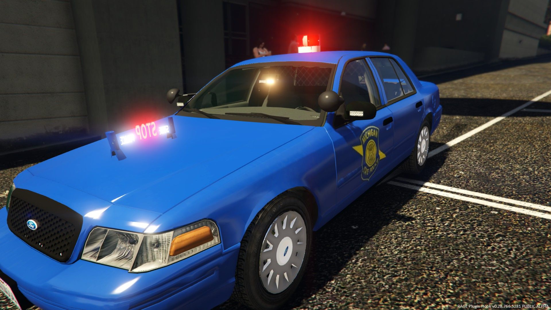 1920x1080 Michigan State Police CVPI
