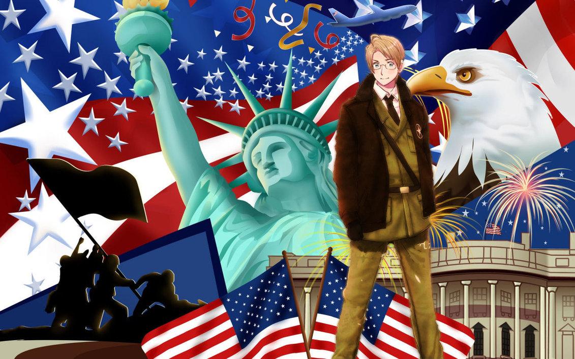 1131x707 Hetalia America Wallpaper
