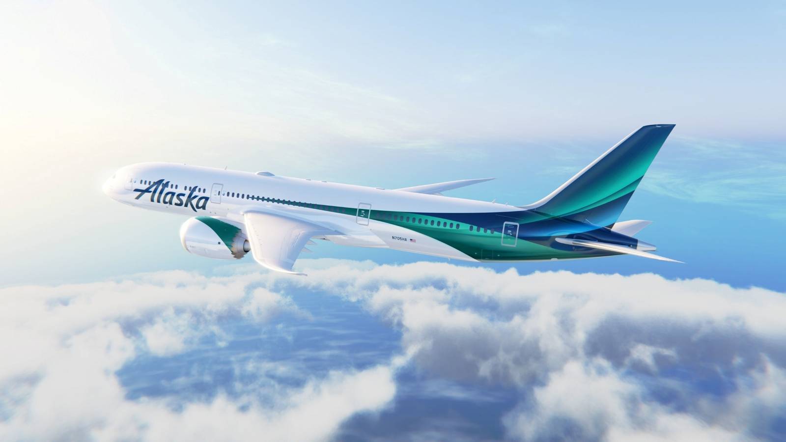 1600x900 Spotted: Alaska Airlines' 1st Boeing 787 9 Dreamliner Rolls Out In Fort Worth