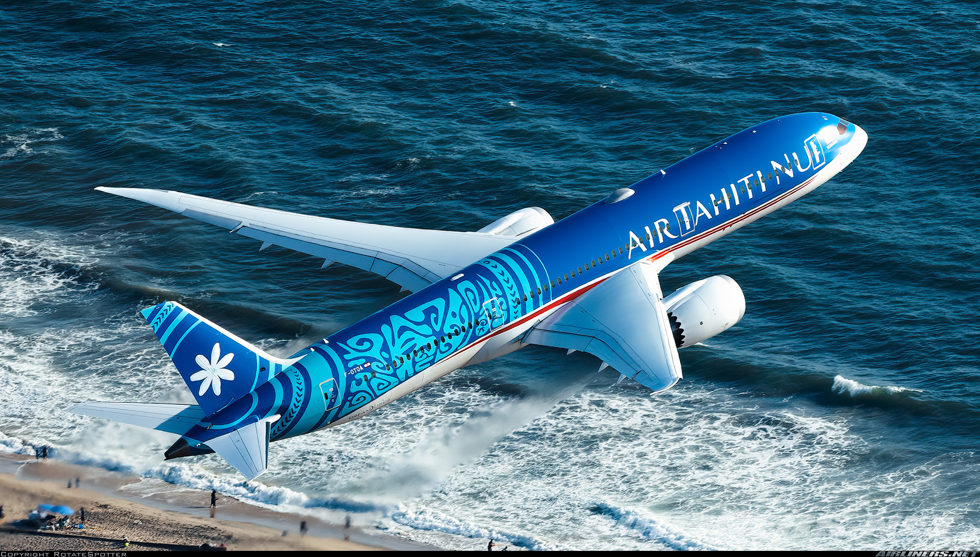 1920x1092 Boeing 787 9 Dreamliner Tahiti Nui. Aviation Photo