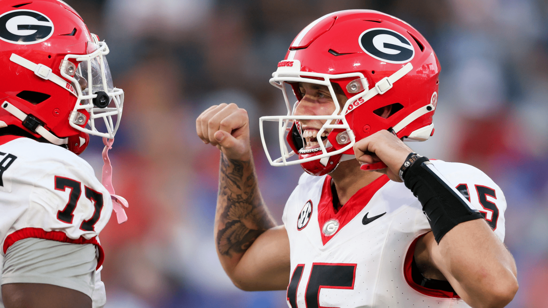 1920x1080 Carson Beck's triumphant homecoming latest sign he can be championship QB
