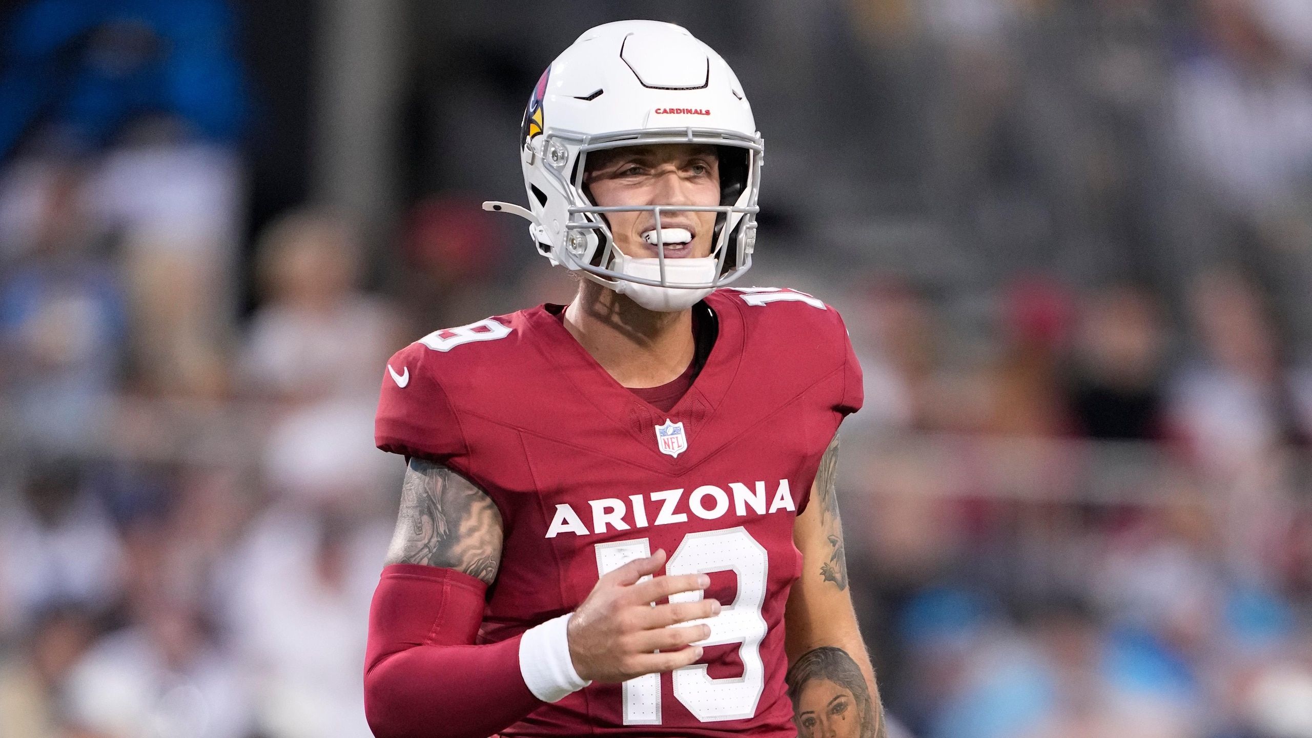 2560x1440 Cardinals' Carson Beck Reflects on Impressive NFL Debut in HOF Game vs. Panthers