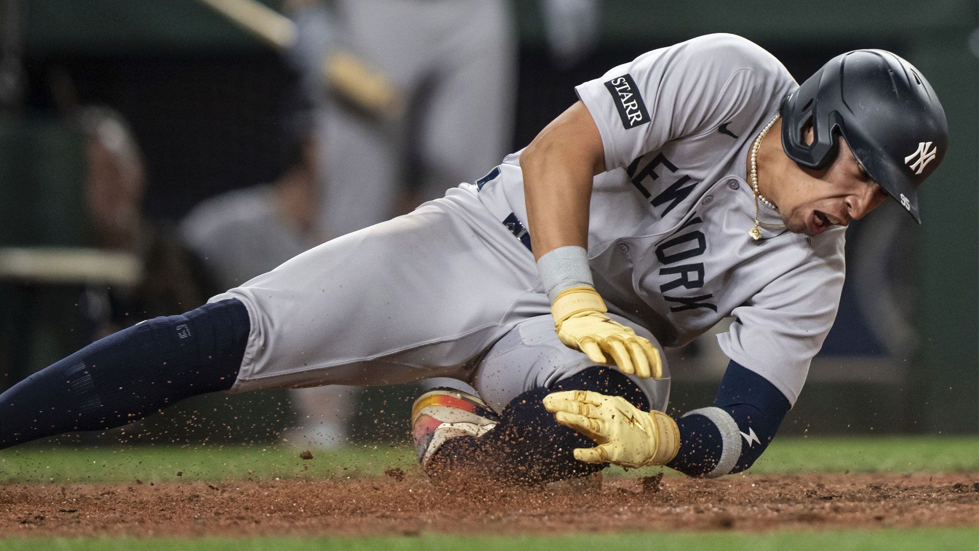 1920x1080 Gutwrenching details of New York Yankees star Oswaldo Cabrera's injury are announced in worrying statement