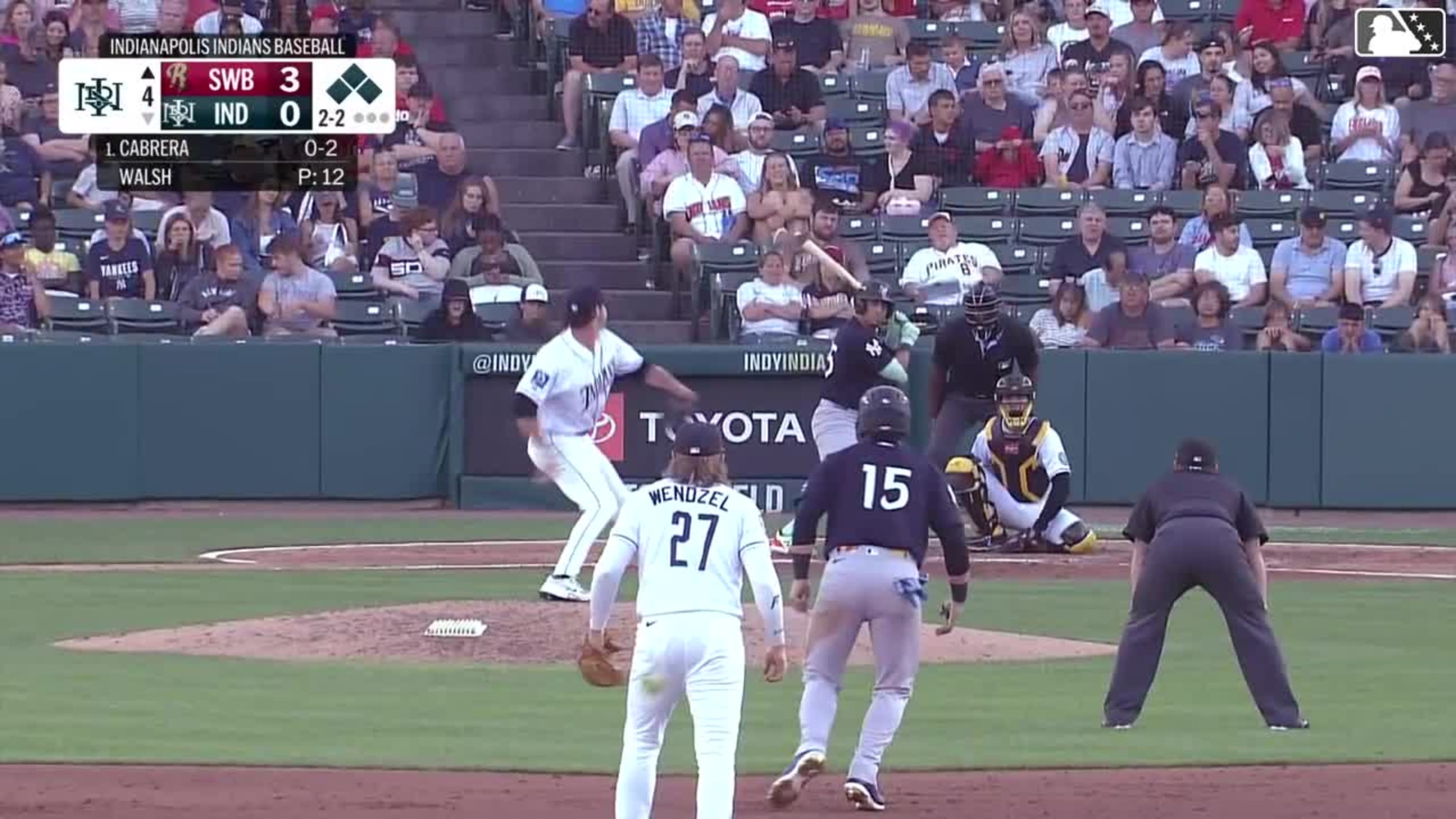 3072x1728 Oswaldo Cabrera Singles On A Line Drive To Center Fielder Dominic Fletcher. Jonathan Ornelas Scores. Payton Henry To 3rd. Duke Ellis To 2nd. 24 2026