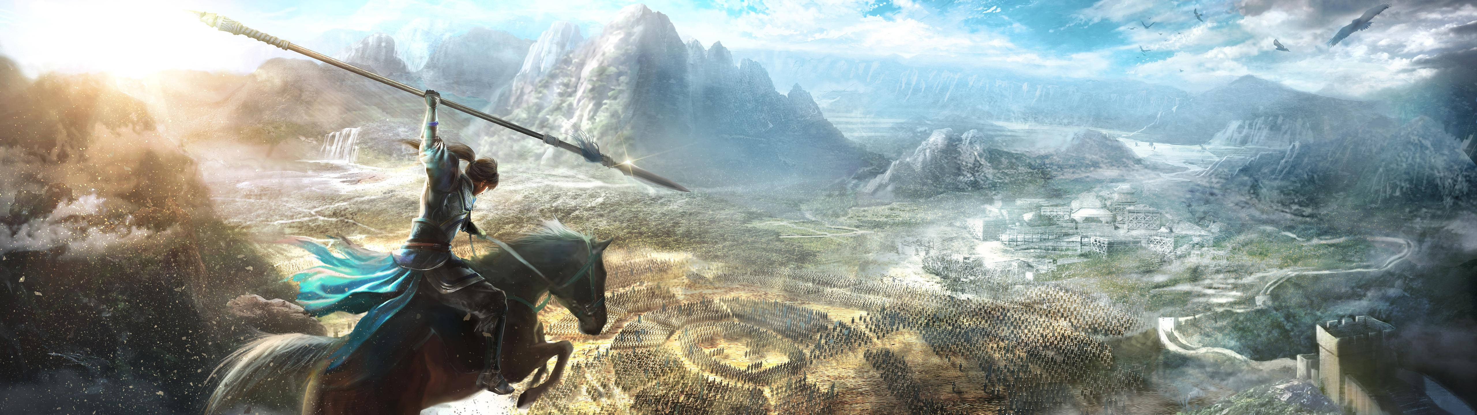 5120x1440 Download 5120x1440 Game Dynasty Warriors 9 Wallpaper