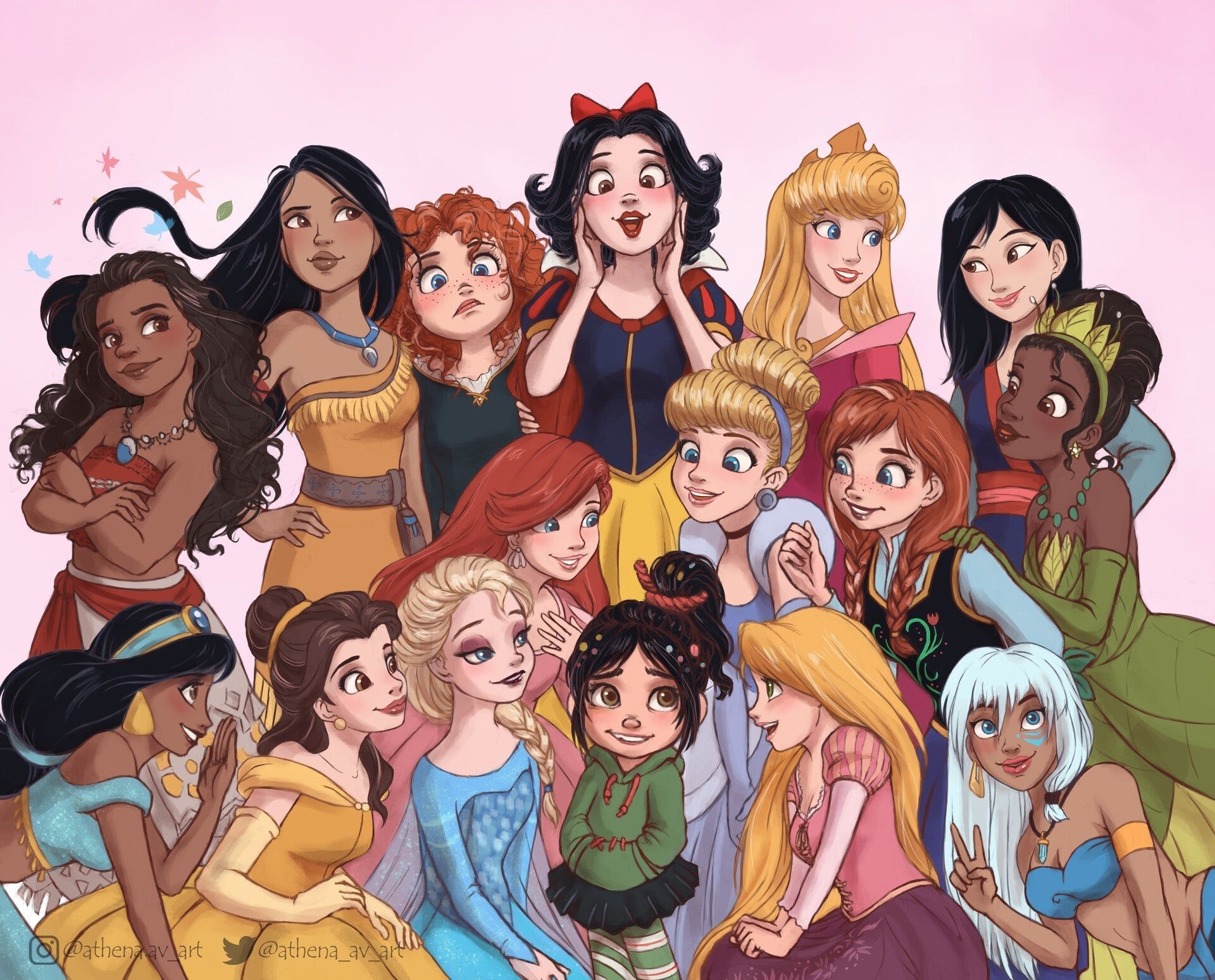1920x1549 Which Disney Princess