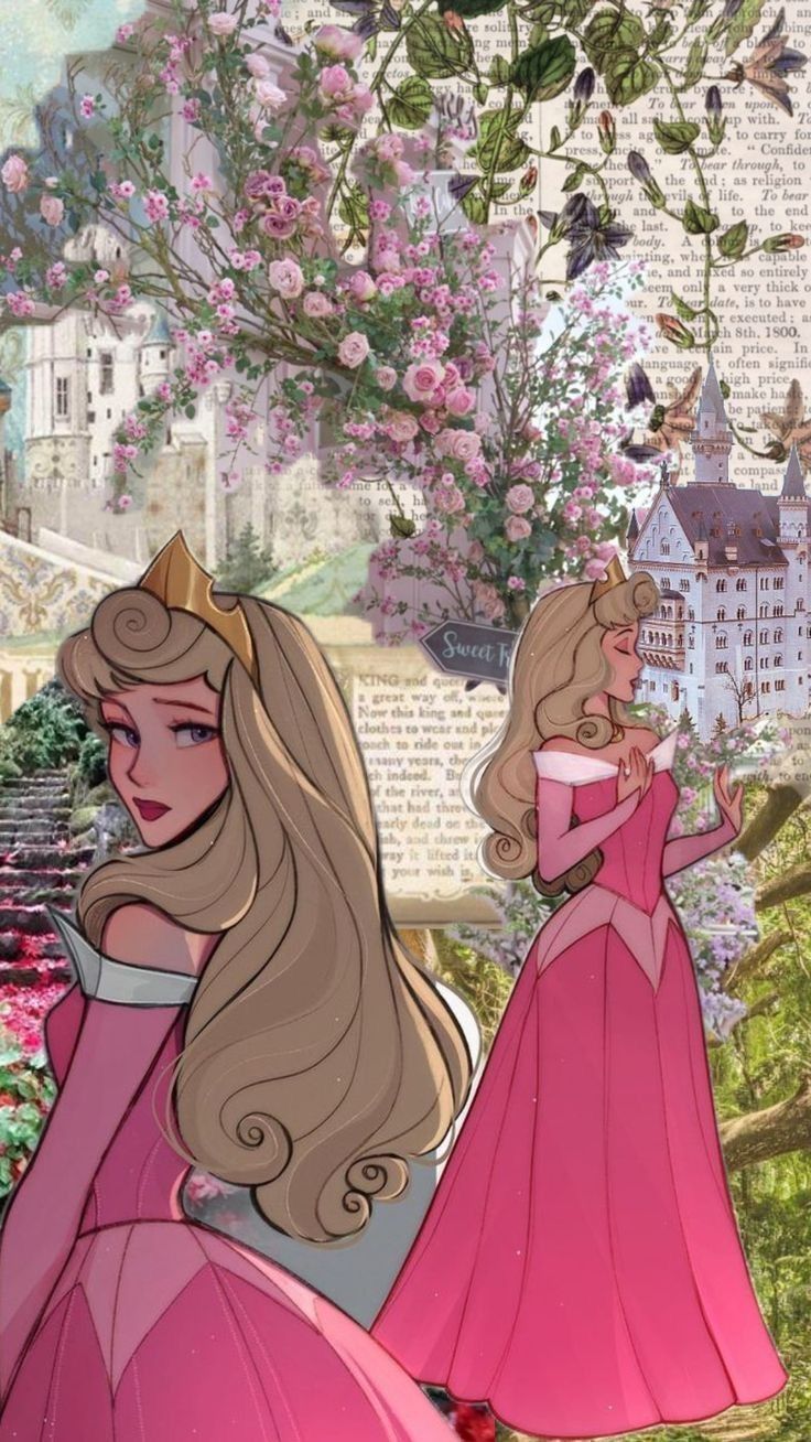 736x1308 Disney princess pink wallpaper. Princess aurora wallpaper, Disney sleeping beauty wallpaper, Disney princess art