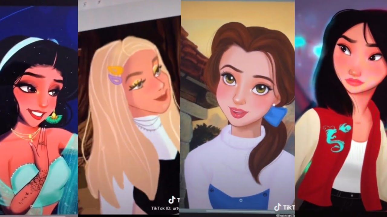 1280x720 Disney Princess Glow Up Wallpaper