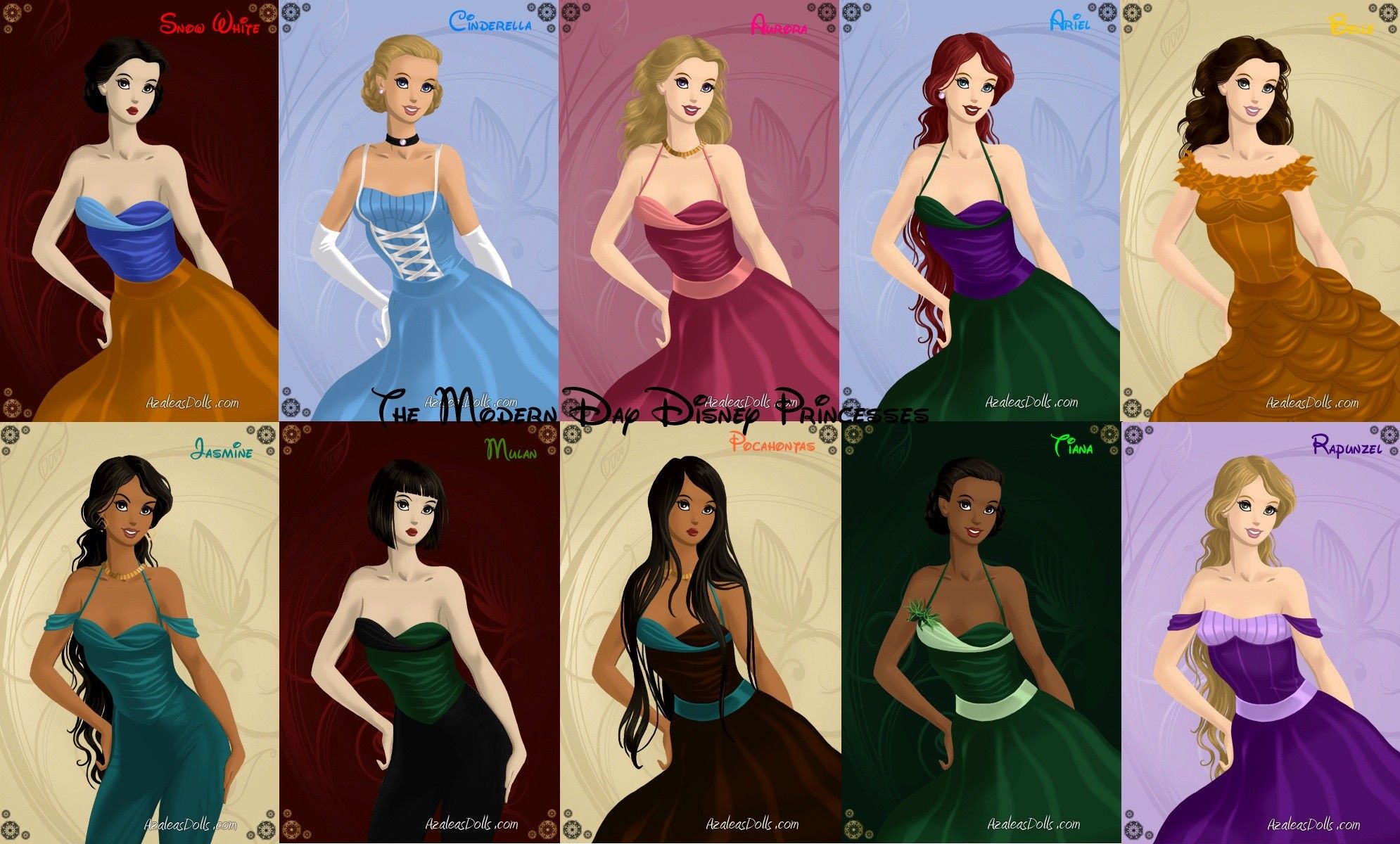 1990x1200 Disney Princess Wallpaper Image