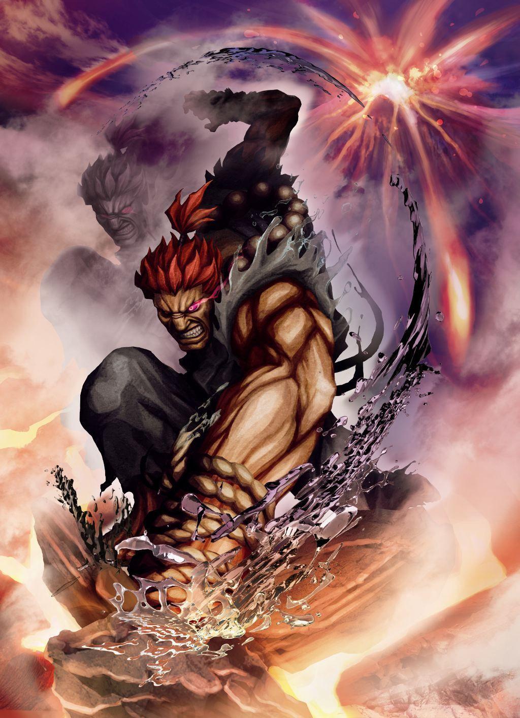 Street fighter, akuma, 3d art, Games, HD wallpaper