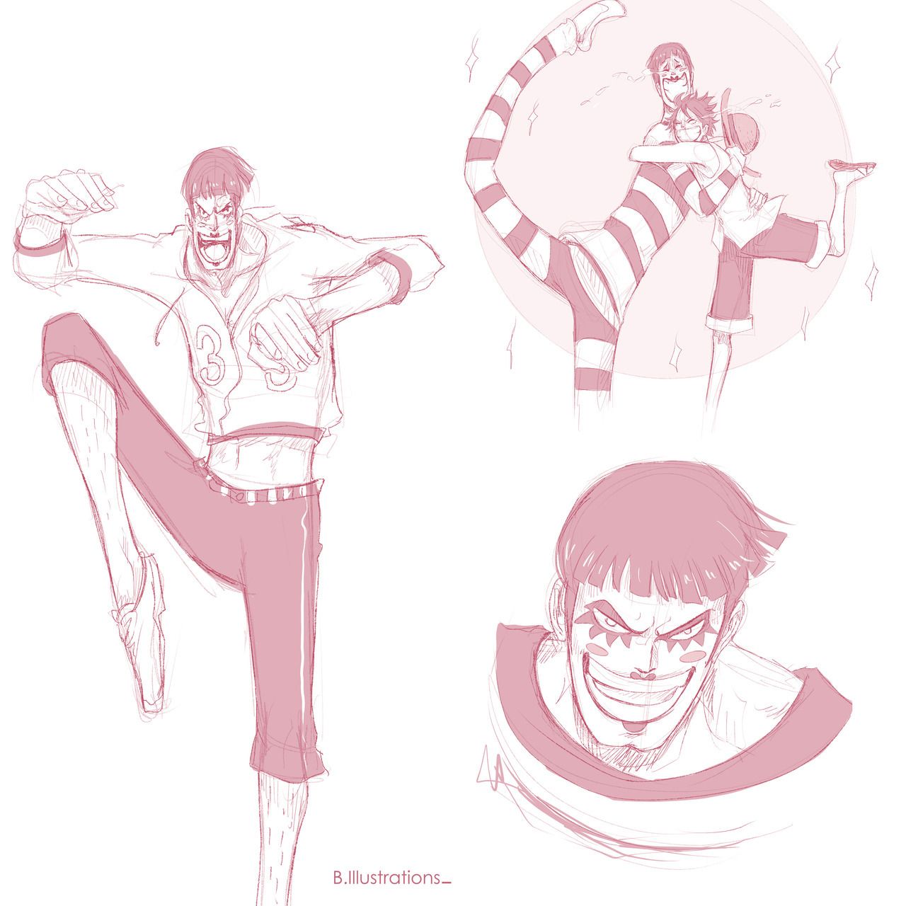 1280x1280 Mr. 2 Bon Clay PIECE By B Illustrations Anime Image Board