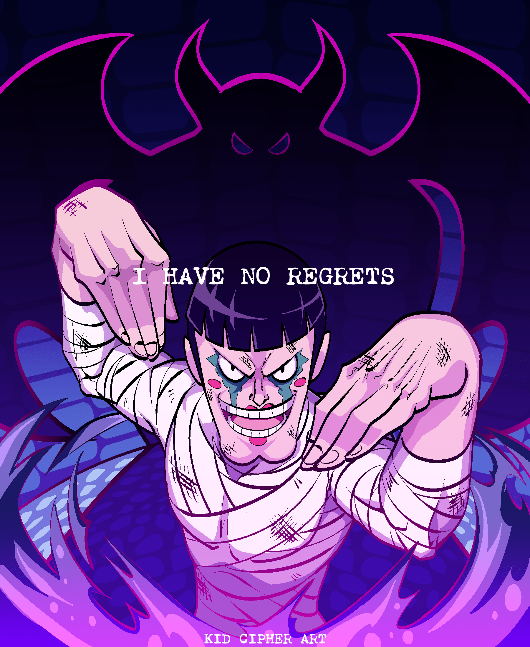 1800x2200 Bon Chan Sacrifice Time Using Binary Pencil, Dedicated For This Epic Scene
