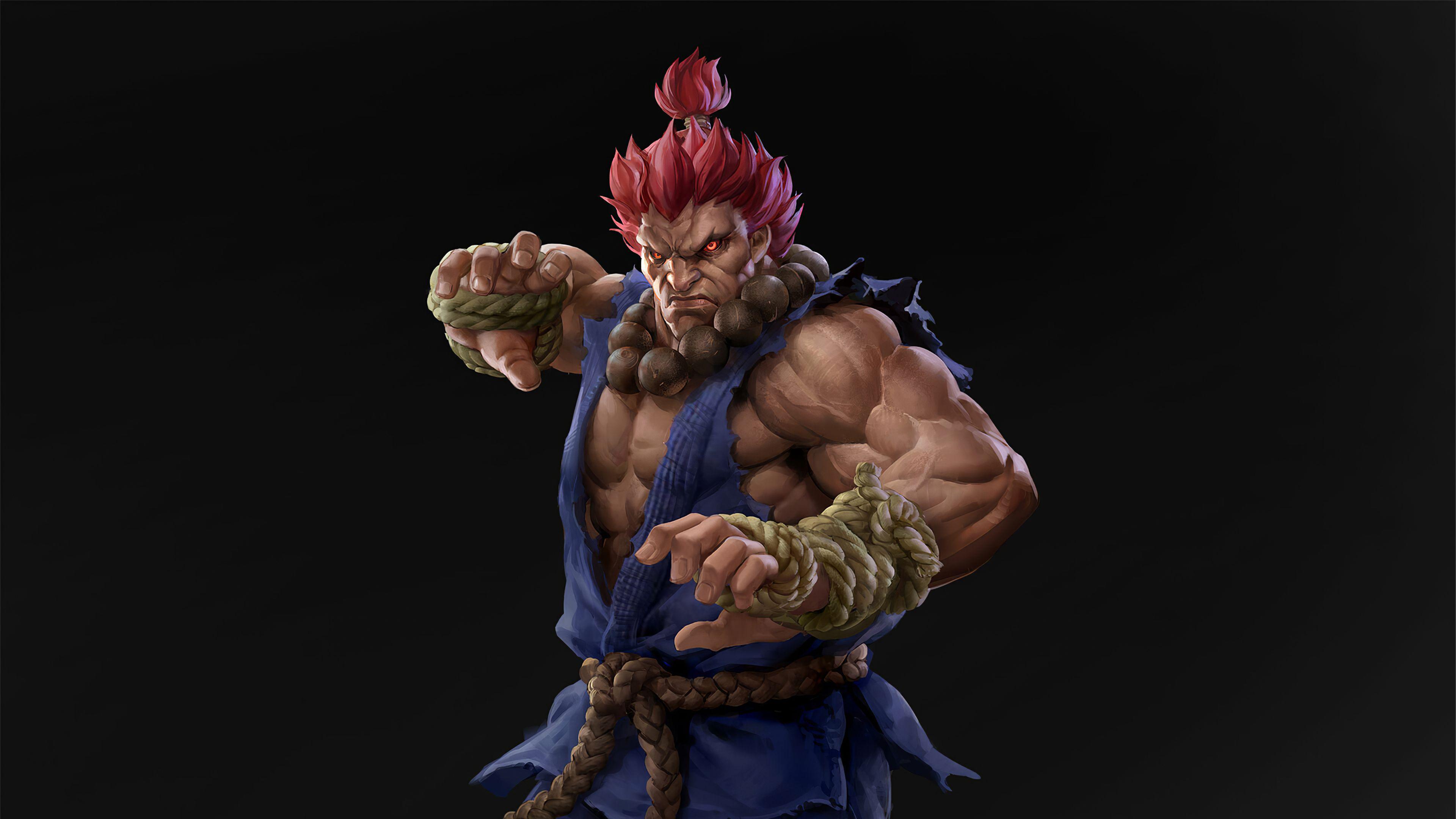 3840x2160 4k Akuma Street Fighter Artwork, HD Superheroes, 4k Wallpaper, Image, Background, Photo and Picture