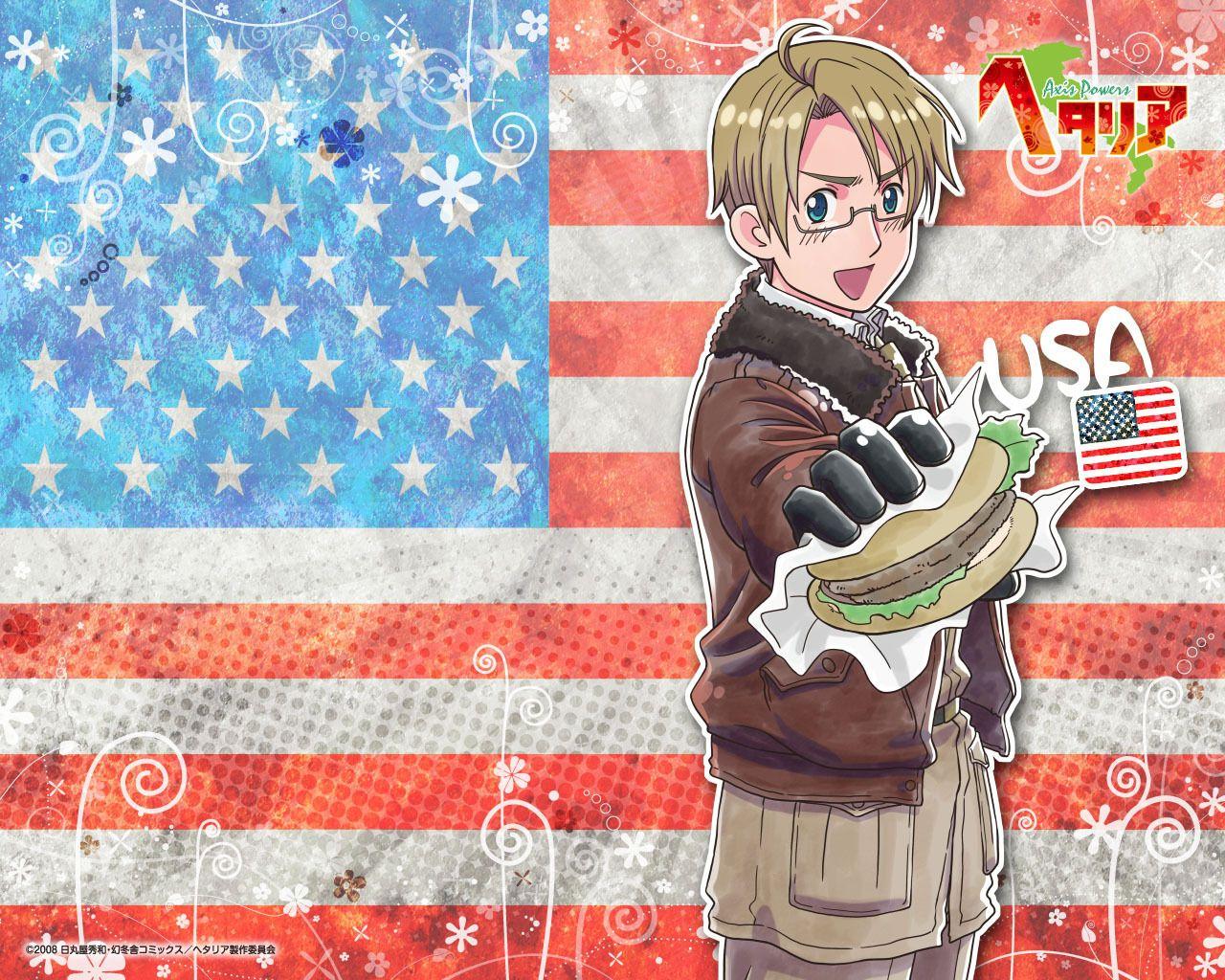 1280x1024 Hetalia America Wallpaper