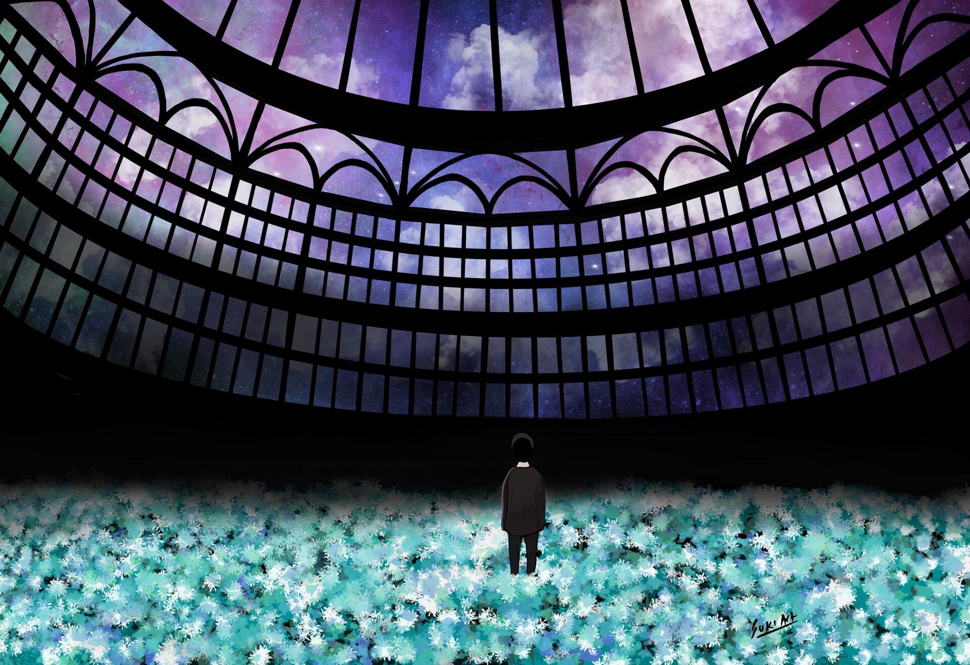 1920x1317 Eren Yeager- a scene from the song Akuma no ko