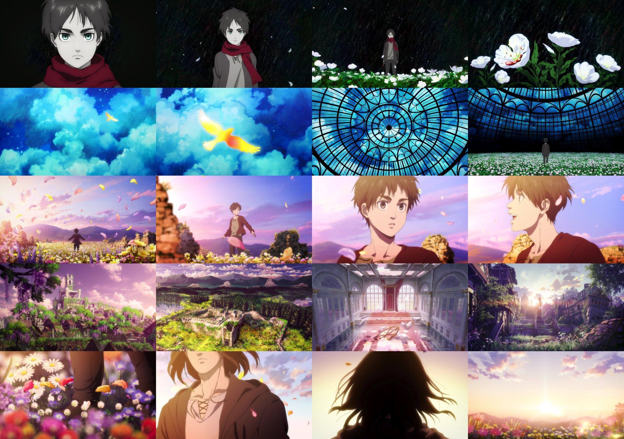 2048x1440 WhiskeyJack on X: akuma no ko devil's child full analysis of attack on titan ED 7 #AttackonTitanFinalSeasonpart2 / X
